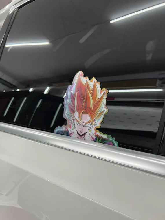 Goku Motion Peeker Sticker, Waterproof, anti-fading, Perfect for cars, laptops, windows and more! Dragon Ball, Dragon Ball Z