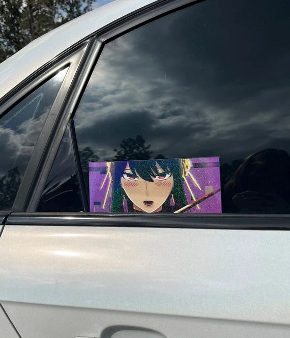 Yor Forger Slap Sticker, Car Slap Sticker, Waterproof, anti-fading, Perfect for cars, laptops, windows and more! Spy X Family Anime