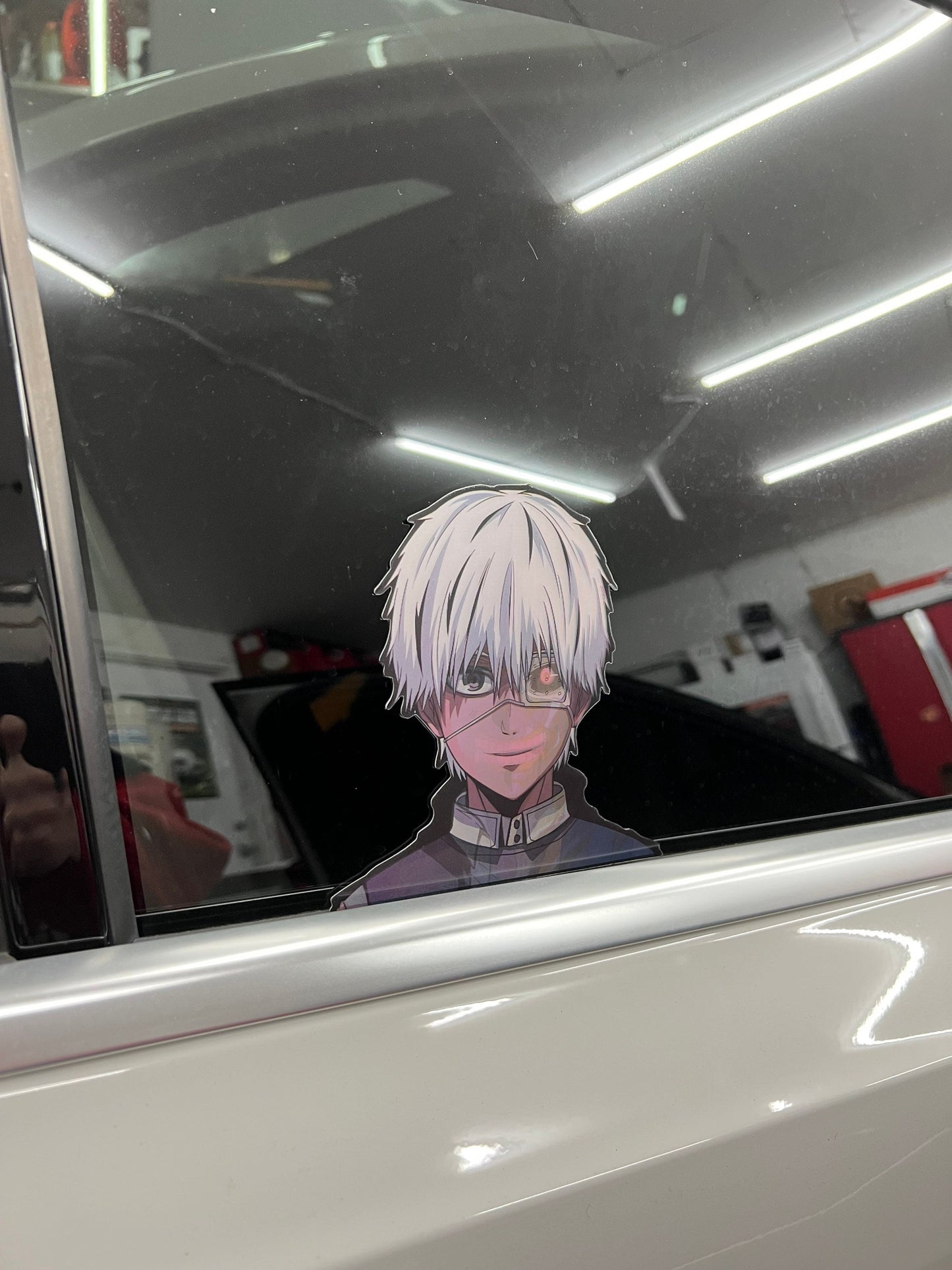 Kaneki Ken Motion Sticker Toyko Ghoul, Waterproof, anti-fading, Perfect for cars, laptops, windows and more!