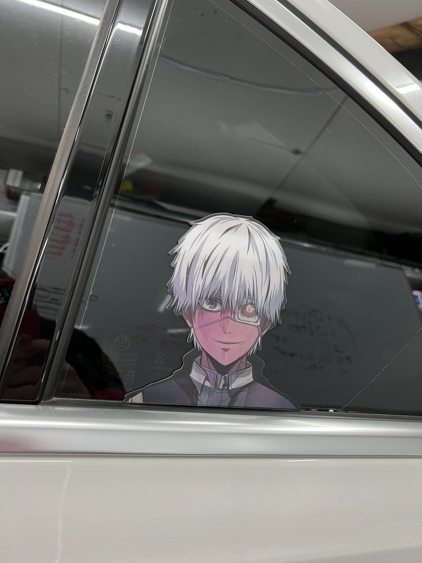 Kaneki Ken Motion Sticker Toyko Ghoul, Waterproof, anti-fading, Perfect for cars, laptops, windows and more!