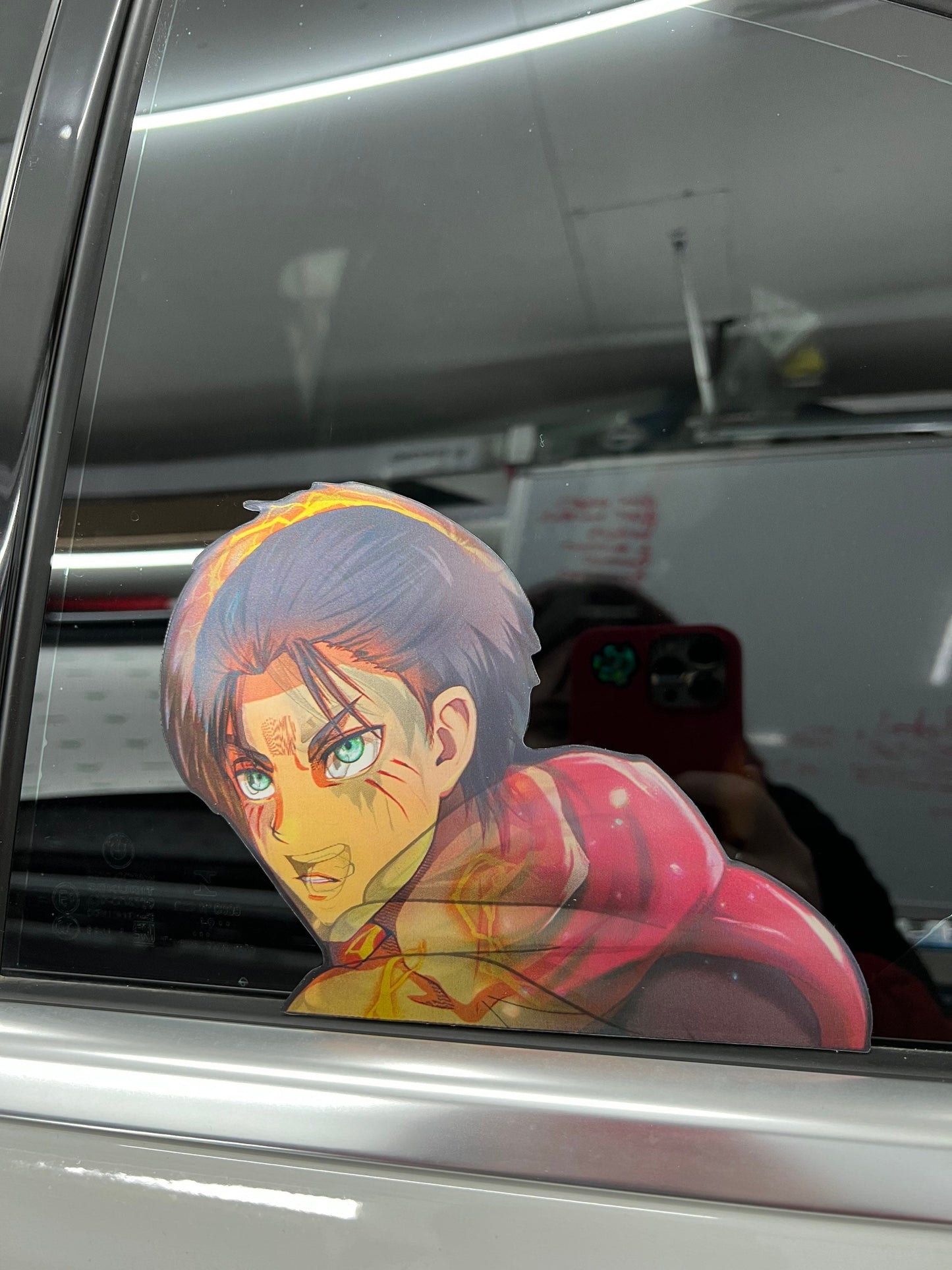 Eren Jaeger Motion Sticker, Waterproof, anti-fading, Perfect for cars, laptops, windows and more! Attack On Titan