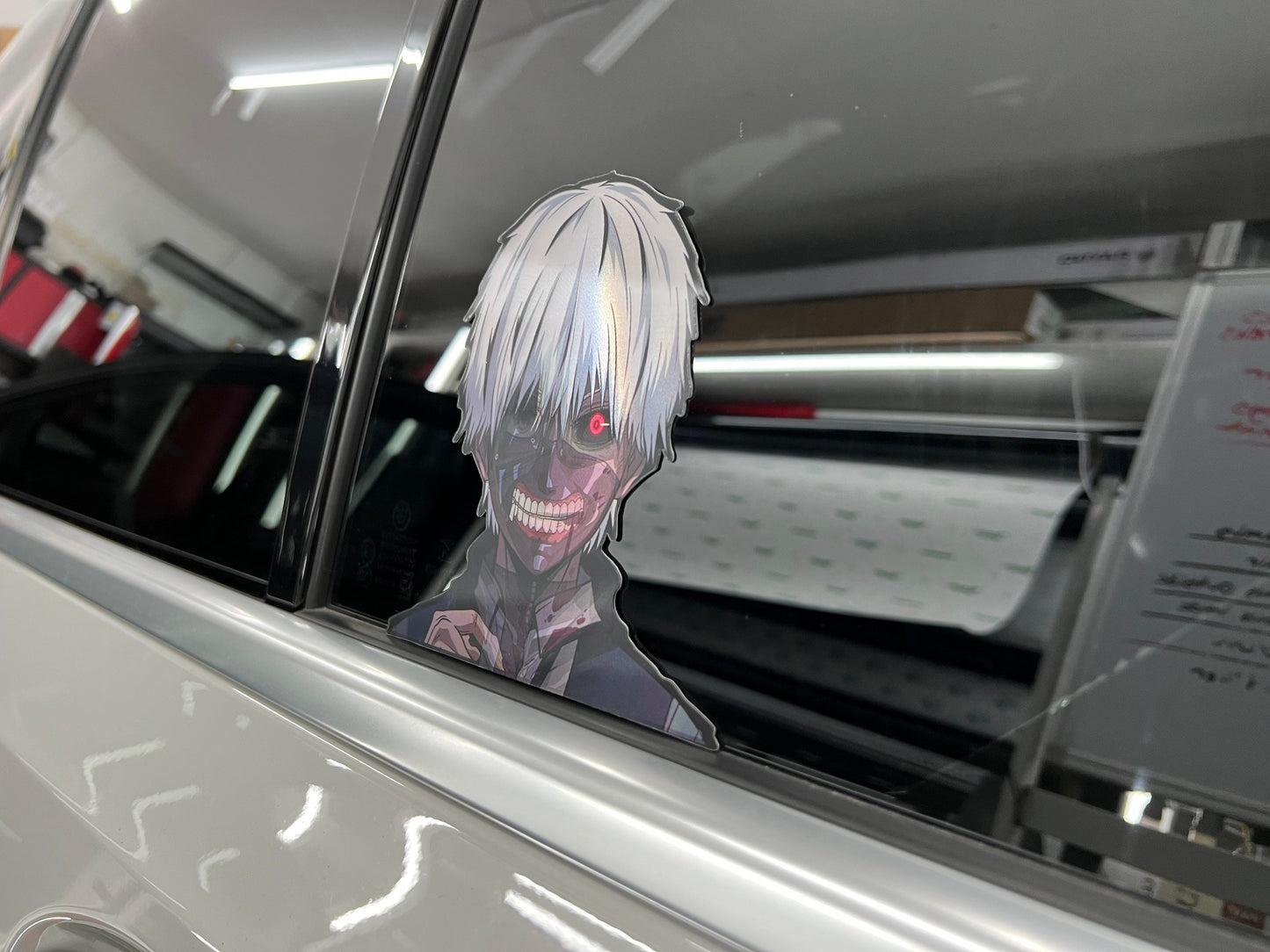 Kaneki Ken Motion Sticker Toyko Ghoul, Waterproof, anti-fading, Perfect for cars, laptops, windows and more!