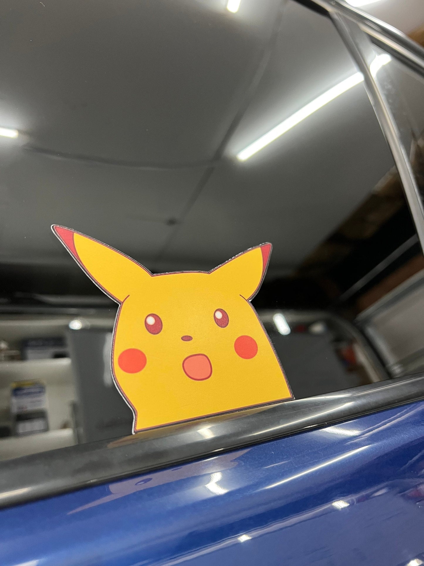 Pikachu Peeking Sticker