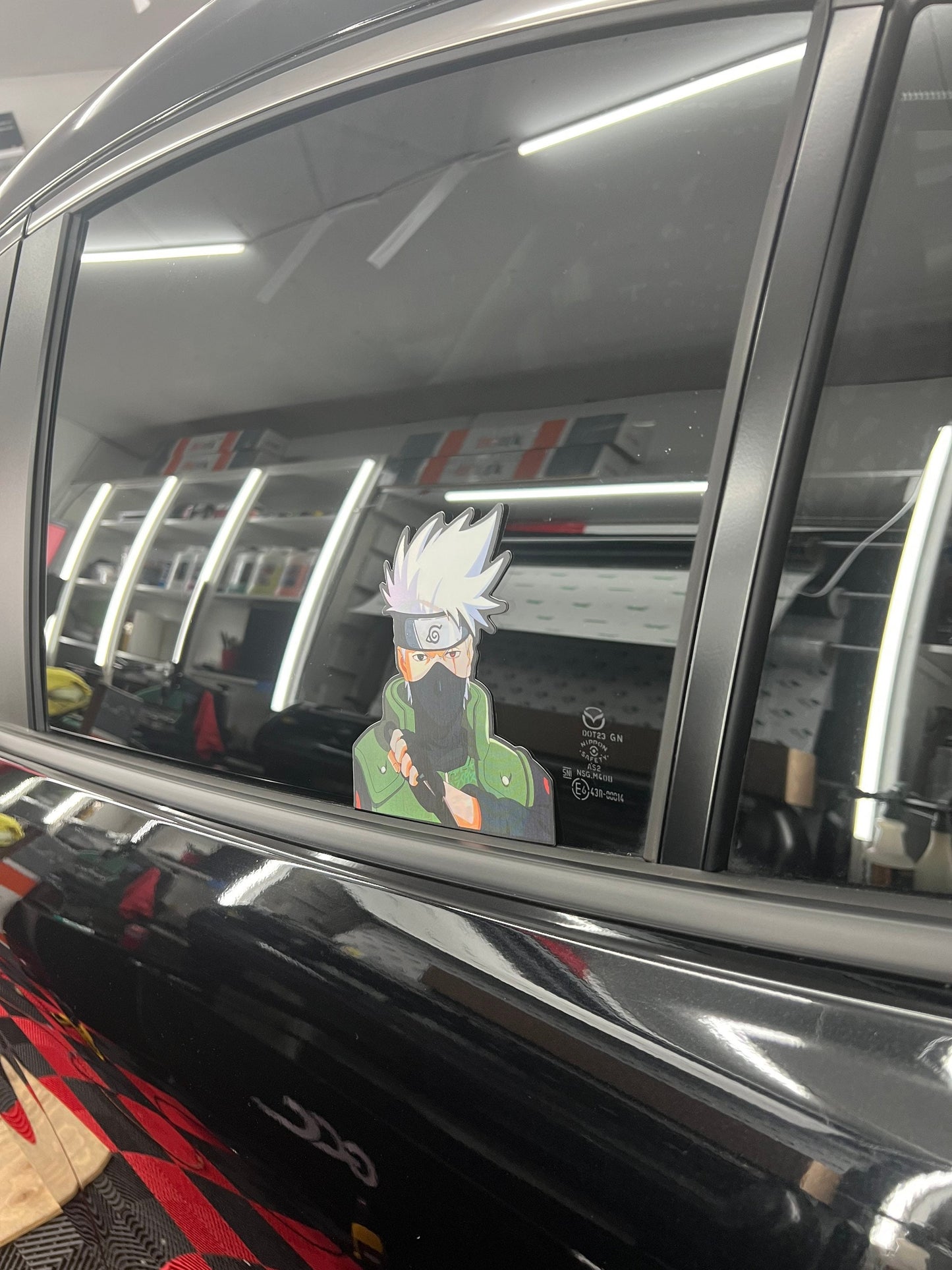 Kakashi Motion Peeker Sticker, Waterproof, anti-fading, Perfect for cars, laptops, windows and more! Naruto