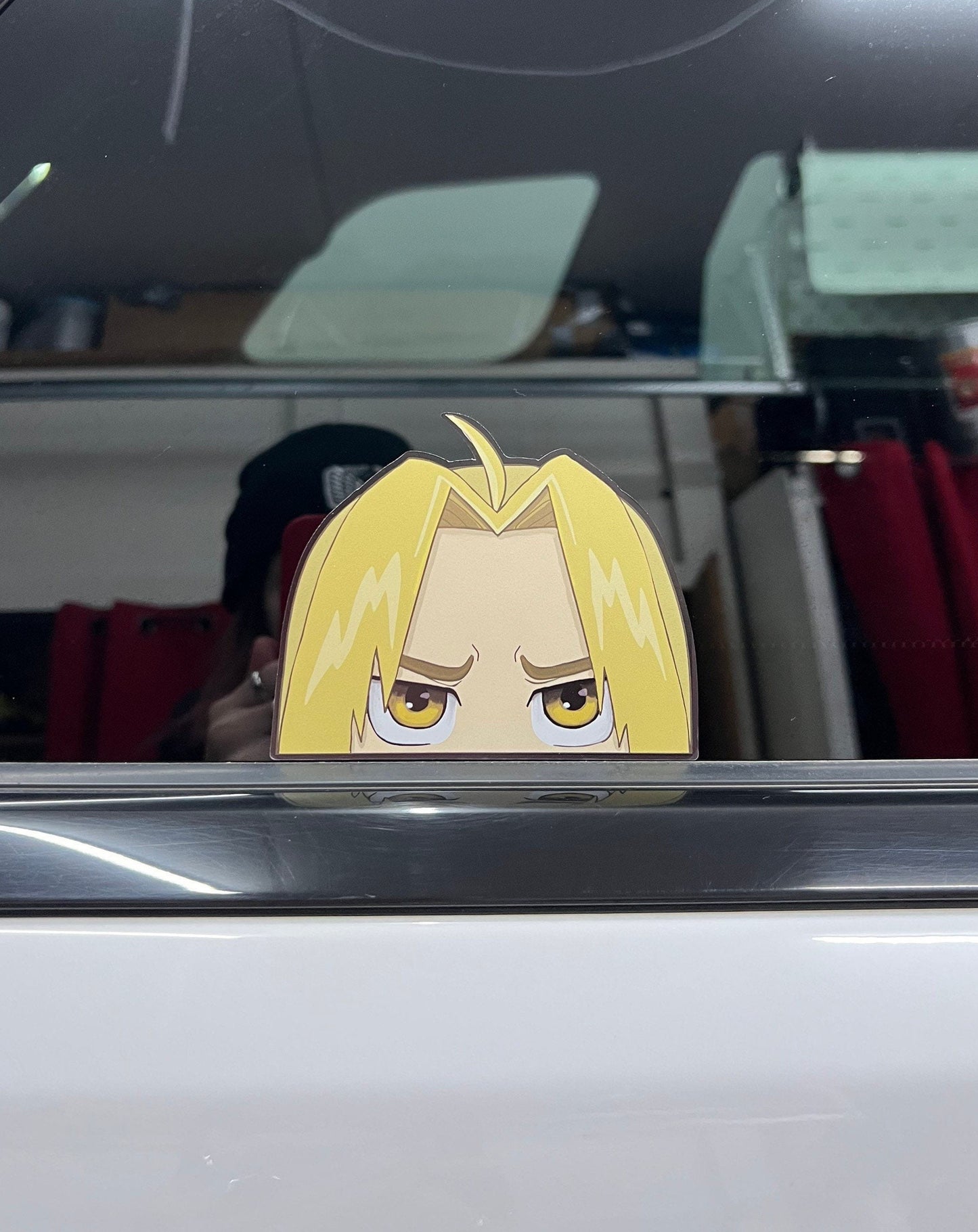 Edward Peeker Sticker Full Metal Alchemist, Waterproof Perfect for cars, mugs, decor, High Quality Premium Sticker