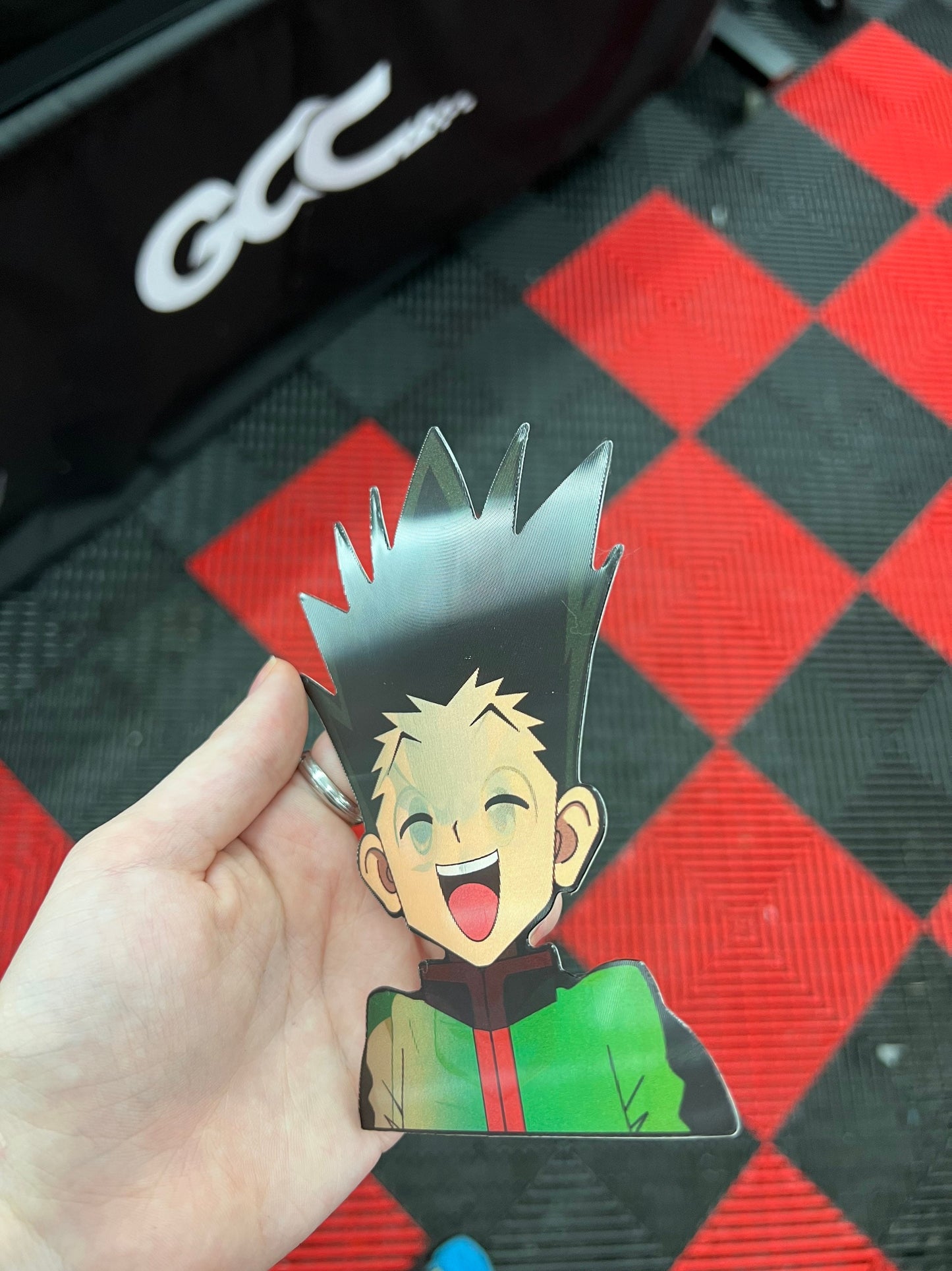 Gon Motion Sticker, Waterproof, anti-fading, Perfect for cars, laptops, windows and more! Hunter x Hunter