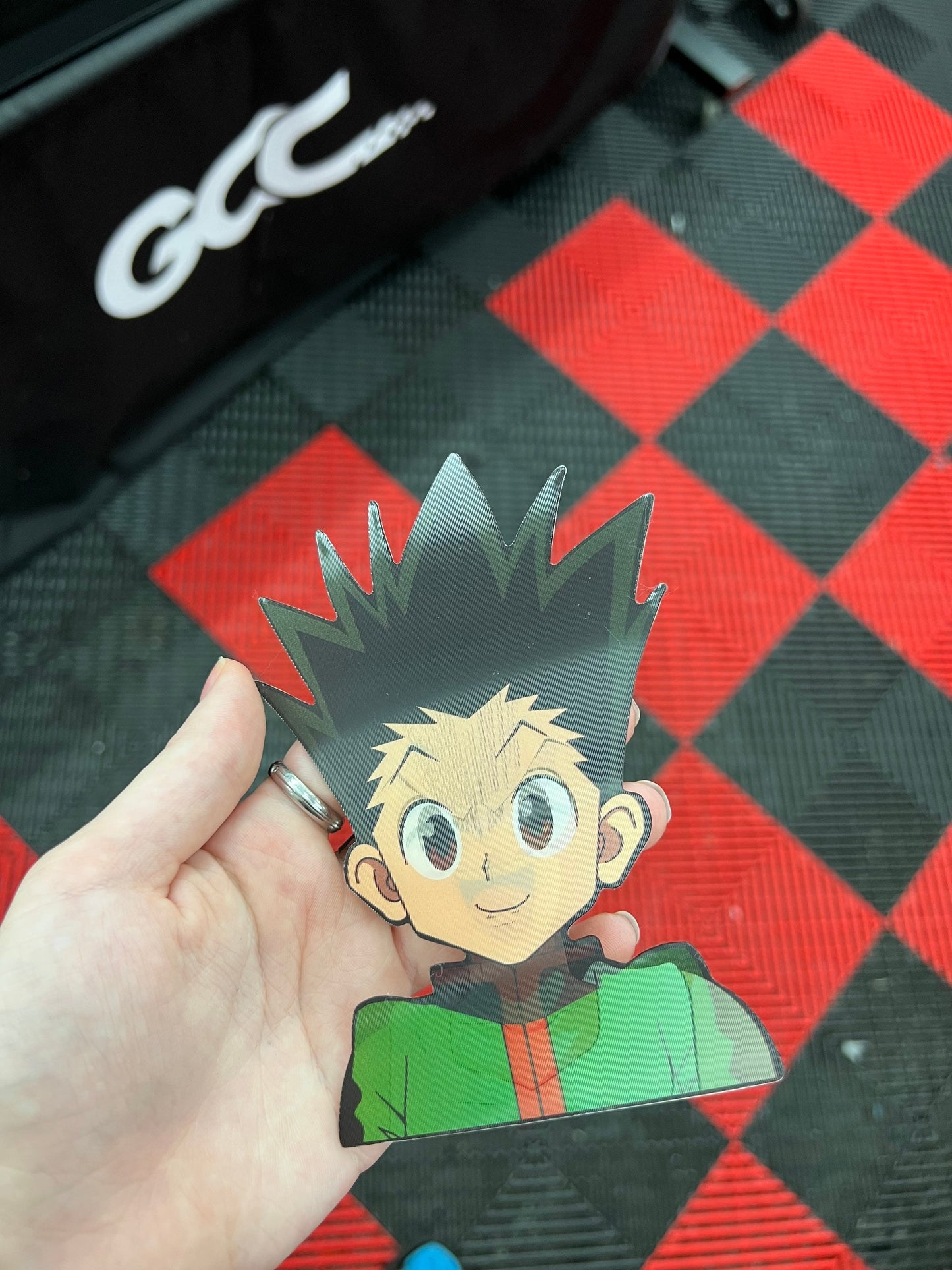 Gon Motion Sticker, Waterproof, anti-fading, Perfect for cars, laptops, windows and more! Hunter x Hunter