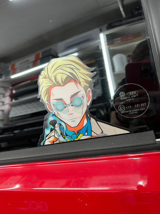 Nanami Motion Sticker, Waterproof, anti-fading, Perfect for cars, laptops, windows and more! Jujitsu Kaisen