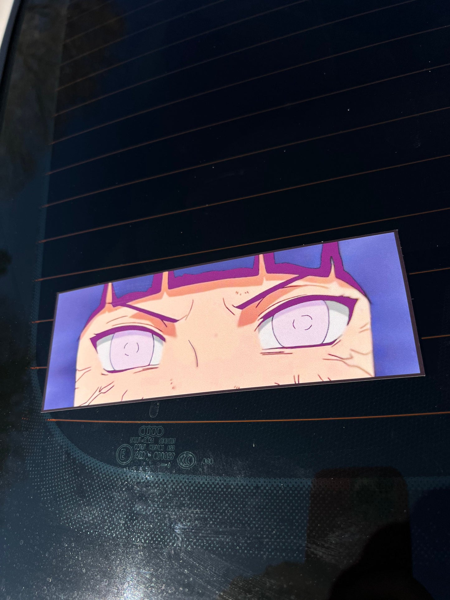 Hinata Hyuga Slap Sticker, Waterproof, anti-fading, Perfect for cars, laptops, windows and more! Naruto Shippuden