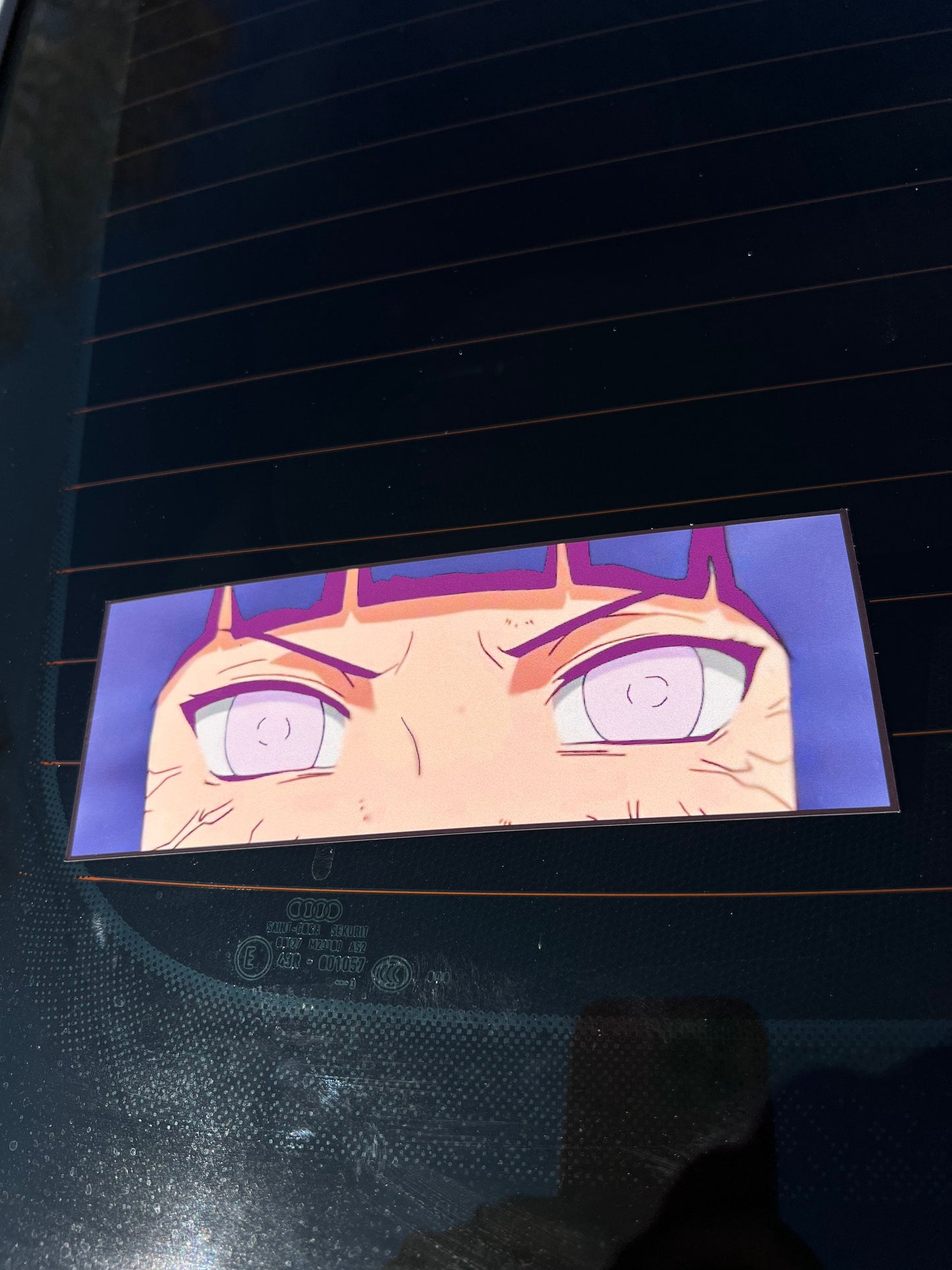 Hinata Hyuga Slap Sticker, Waterproof, anti-fading, Perfect for cars, laptops, windows and more! Naruto Shippuden