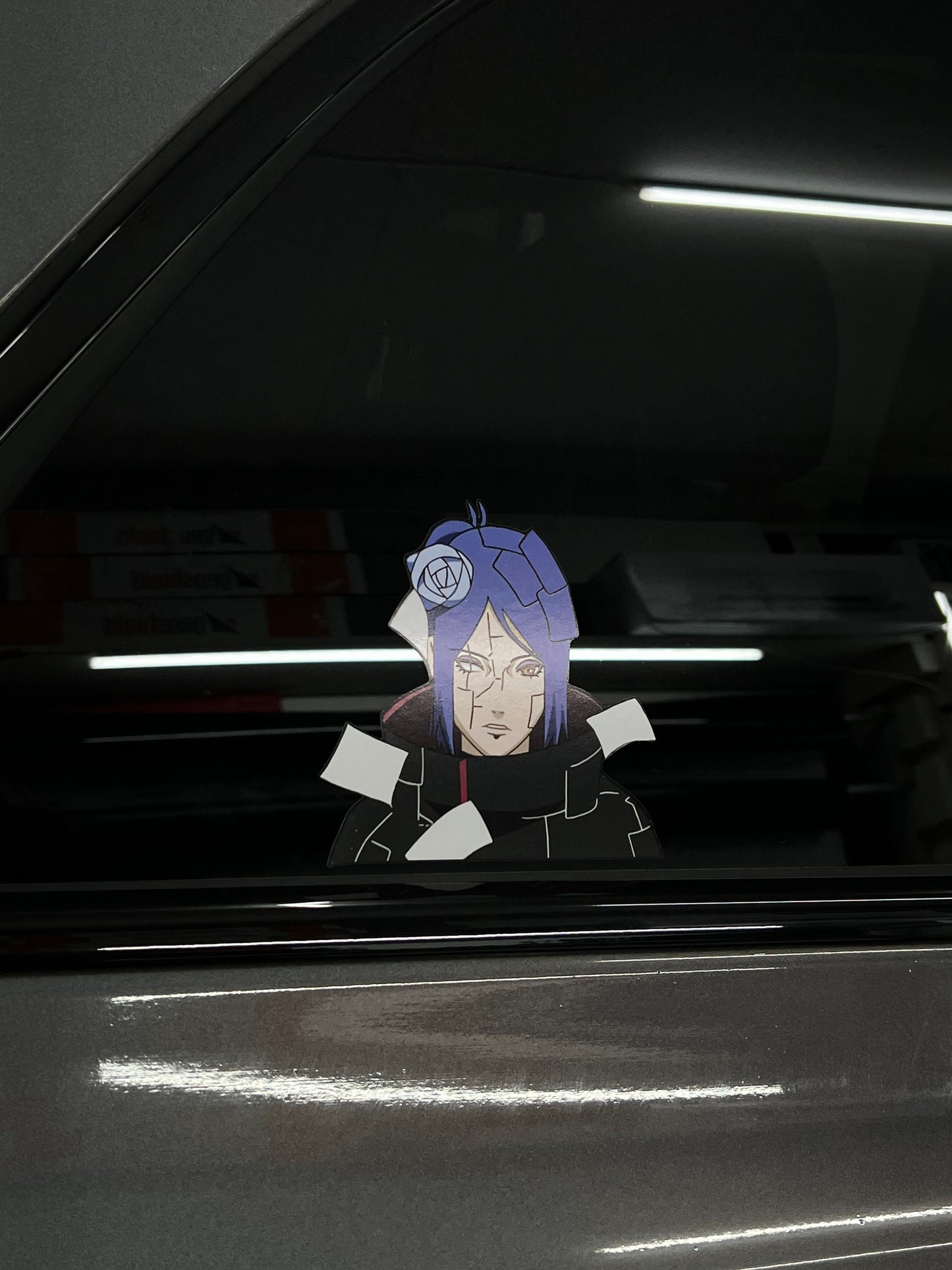 Akatsuki Konan Sticker, Waterproof, anti-fading, Perfect for cars, laptops, windows and more! Naruto Shippuden