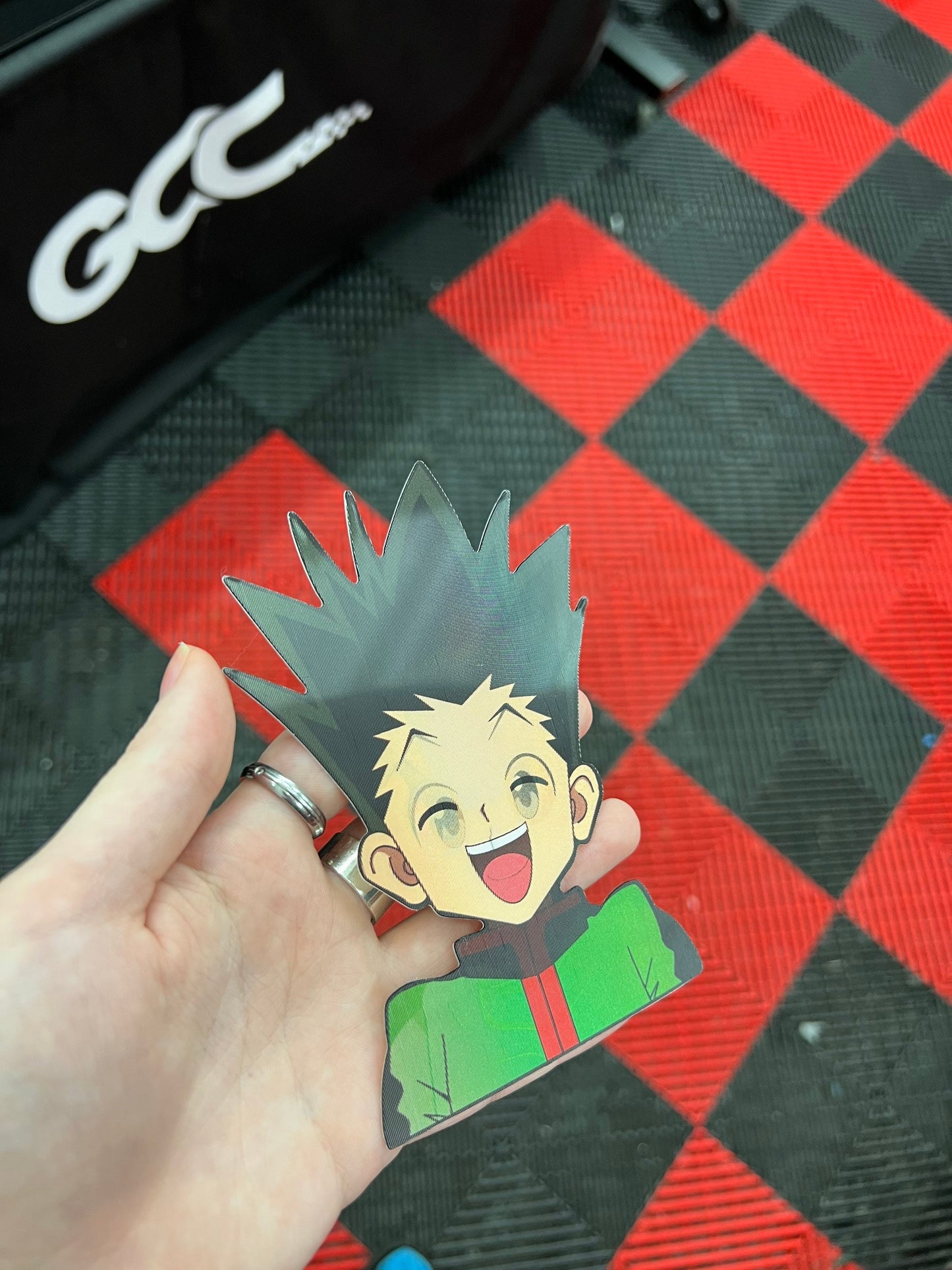 Gon Motion Sticker, Waterproof, anti-fading, Perfect for cars, laptops, windows and more! Hunter x Hunter