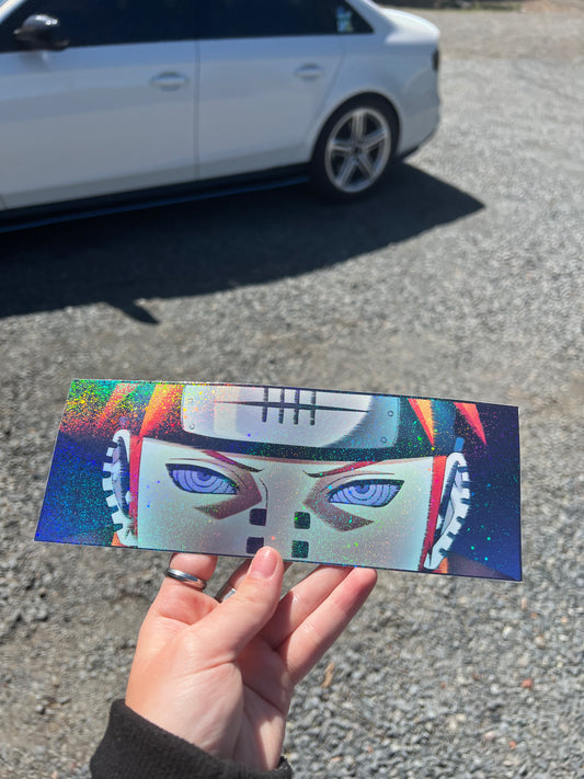 Pain Slap Sticker, Waterproof, anti-fading, Perfect for cars, laptops, windows and more! Naruto