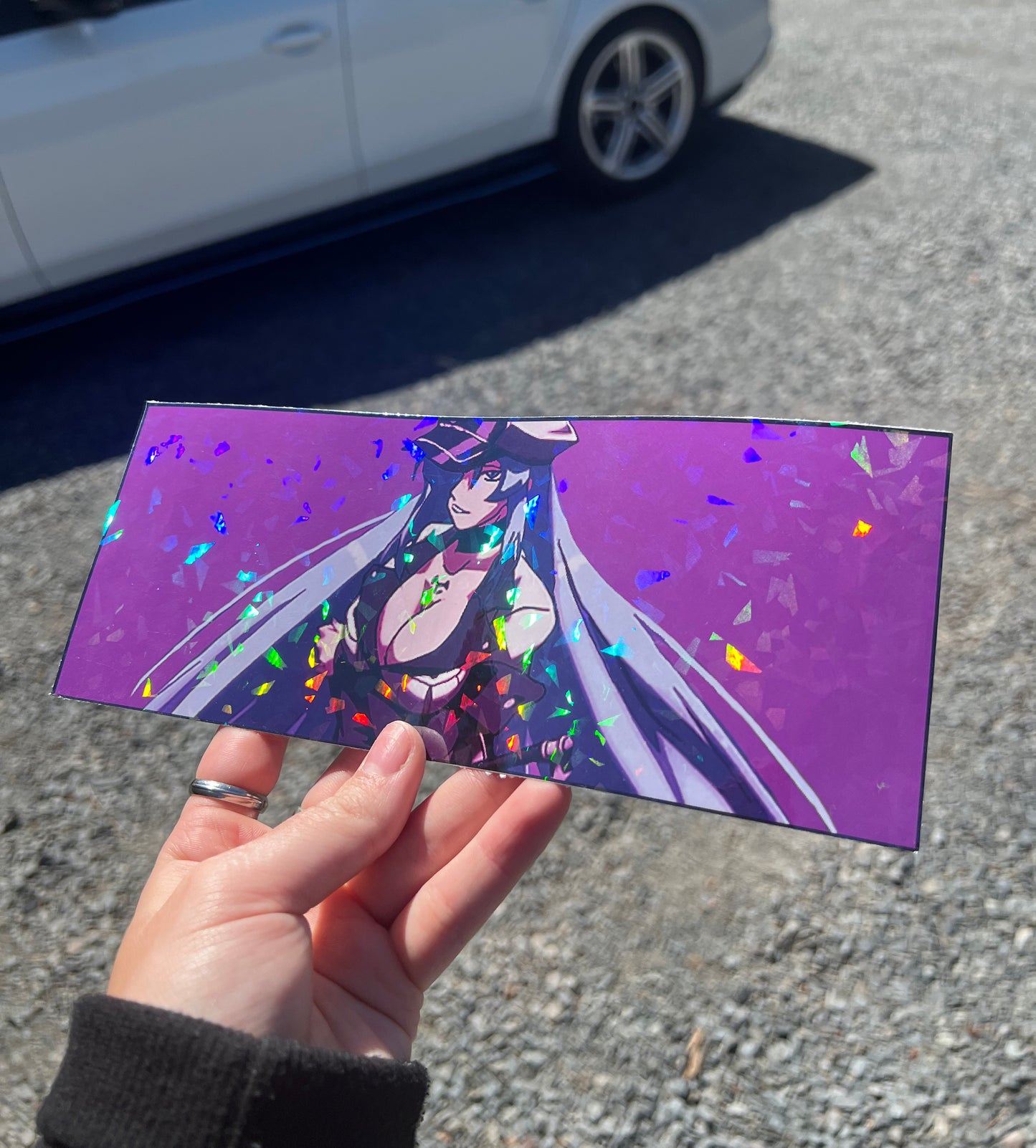 Esdeath Slap Sticker, Waterproof, anti-fading, Perfect for cars, laptops, windows and more! Akame Ga Kill!