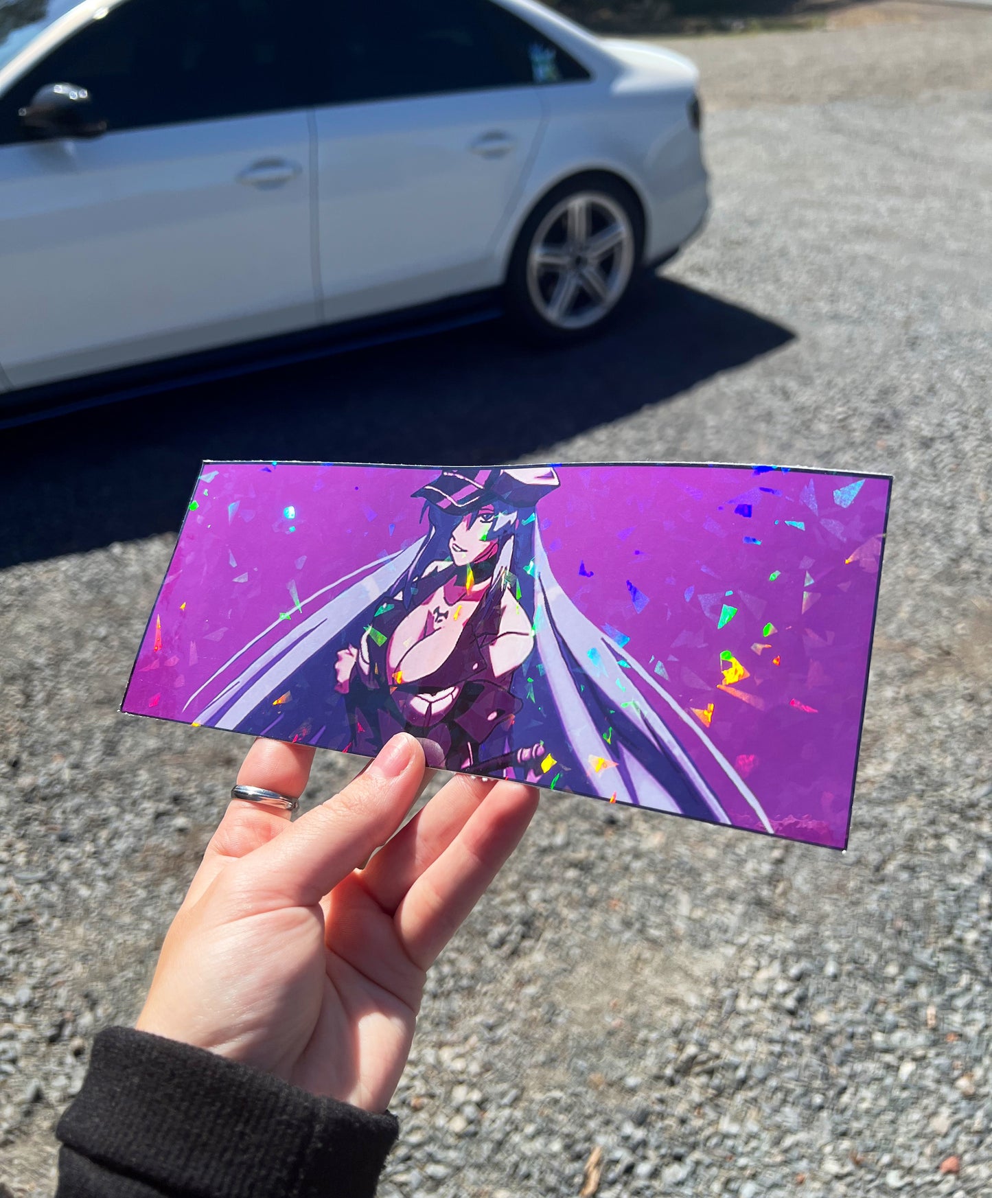 Esdeath Slap Sticker, Waterproof, anti-fading, Perfect for cars, laptops, windows and more! Akame Ga Kill!