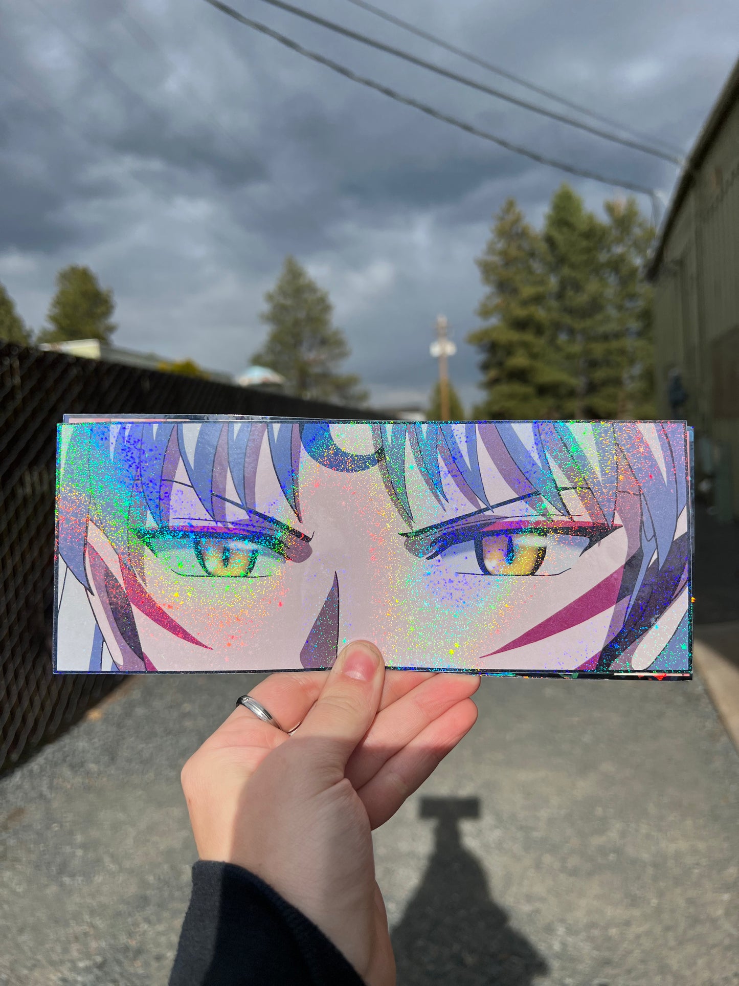 Sesshomaru Slap Sticker, Waterproof, anti-fading, Perfect for cars, laptops, windows and more! Inuyusha