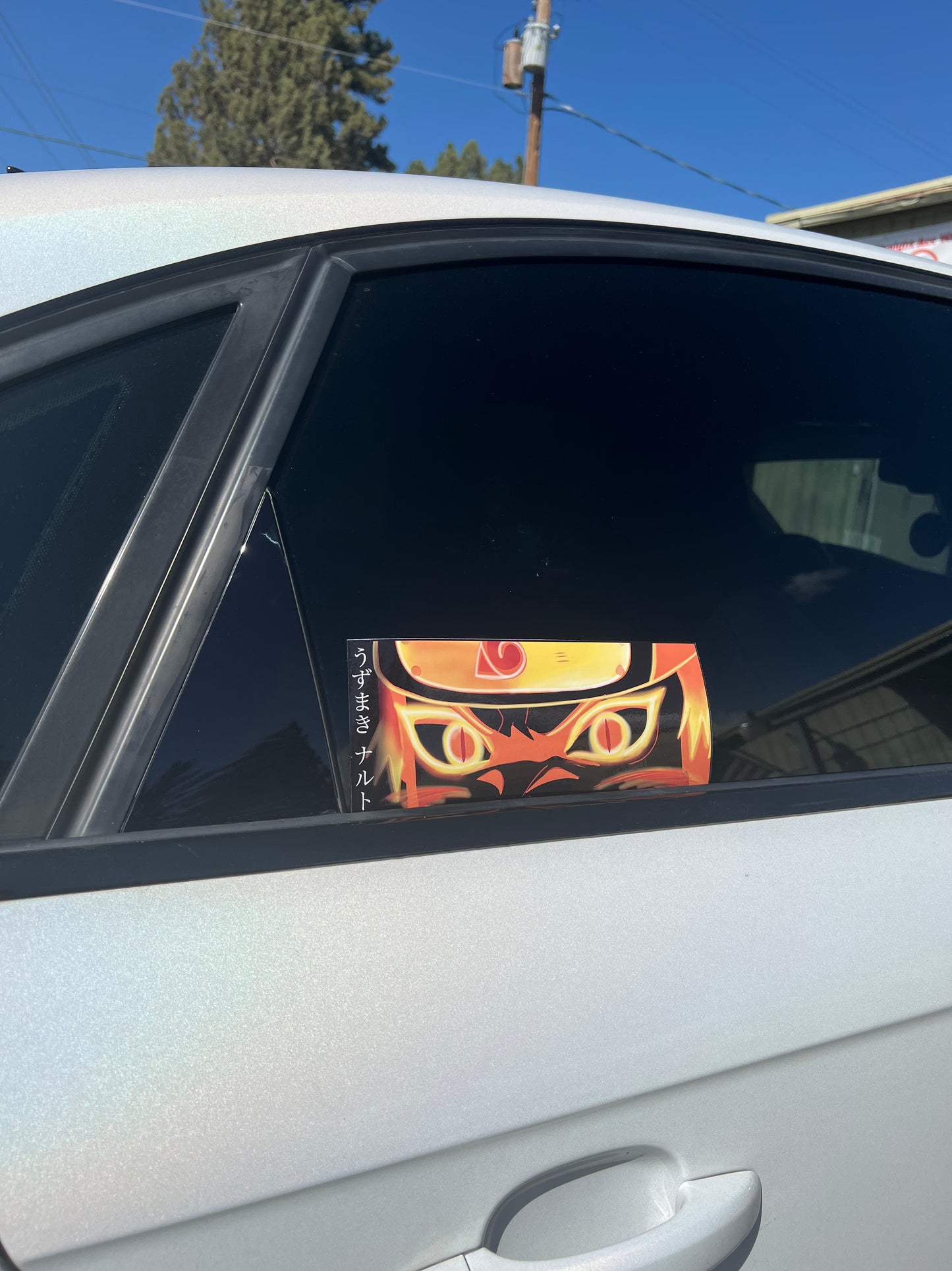 Neon Naruto Slap Sticker, Waterproof Perfect for cars, mugs, decor, High Quality Premium Sticker Naruto Shippuden