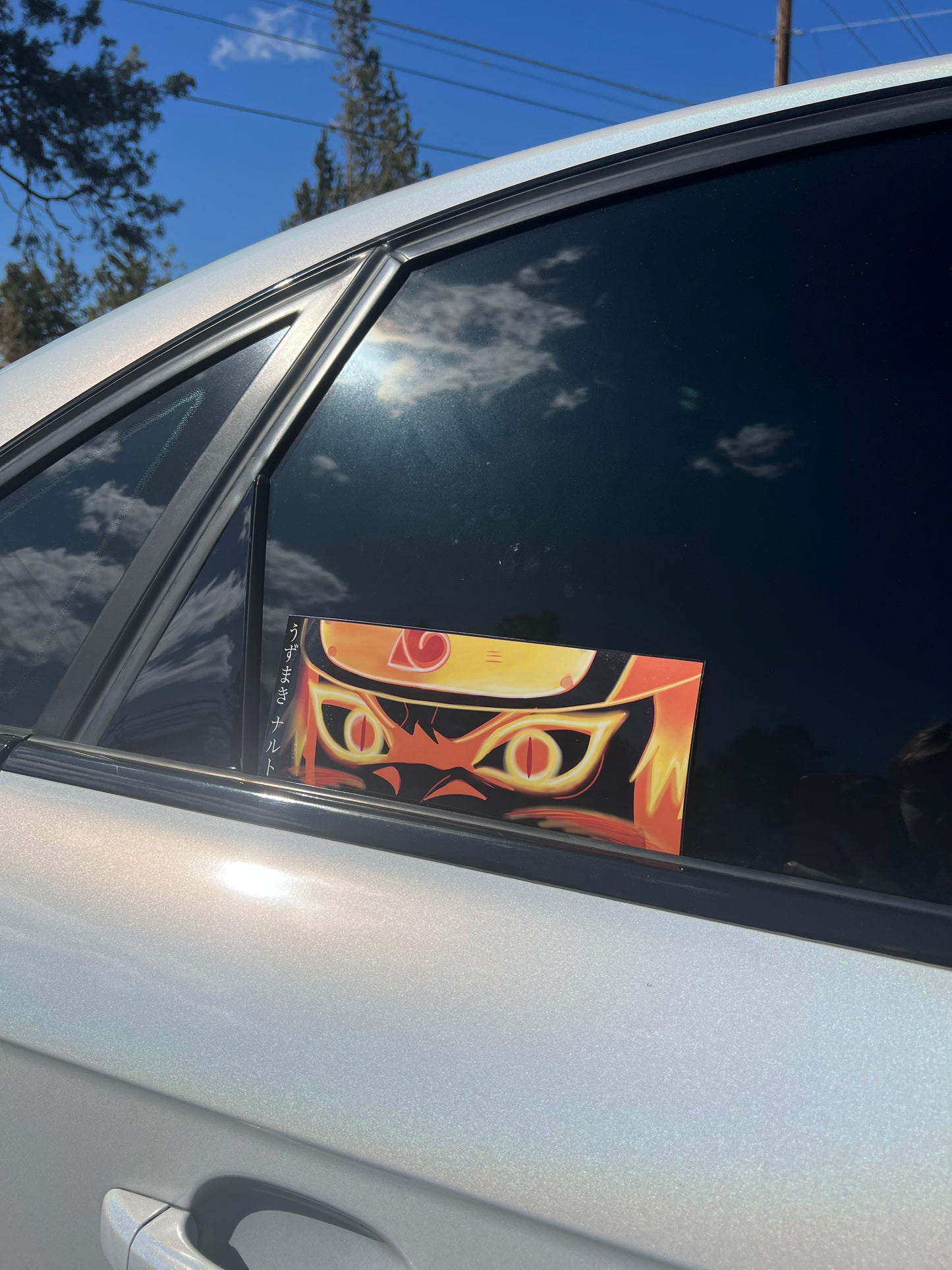 Neon Naruto Slap Sticker, Waterproof Perfect for cars, mugs, decor, High Quality Premium Sticker Naruto Shippuden