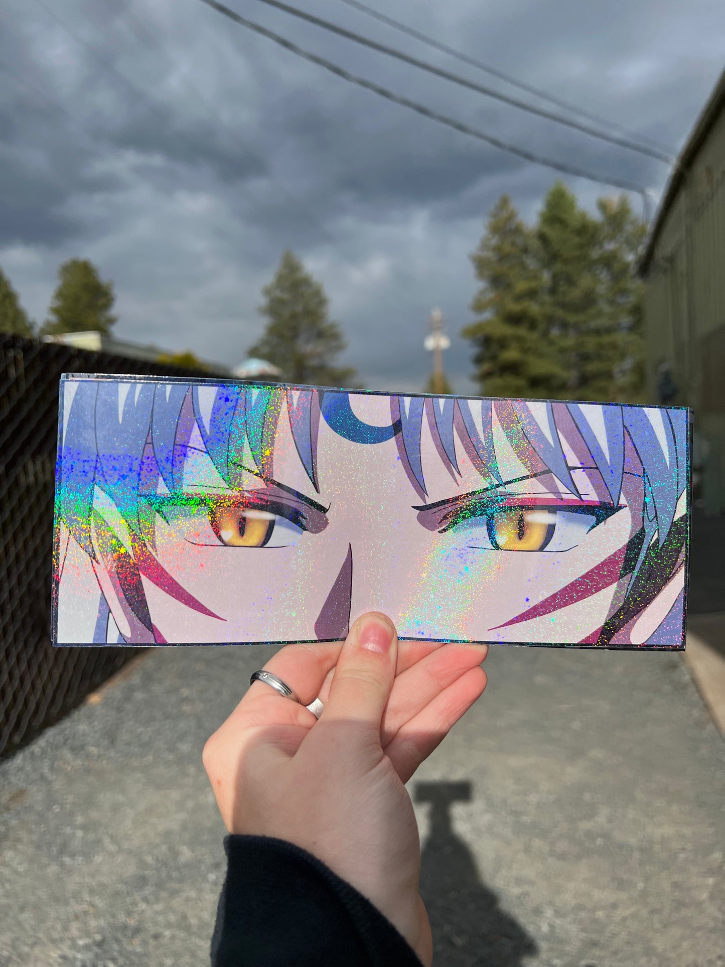 Sesshomaru Slap Sticker, Waterproof, anti-fading, Perfect for cars, laptops, windows and more! Inuyusha