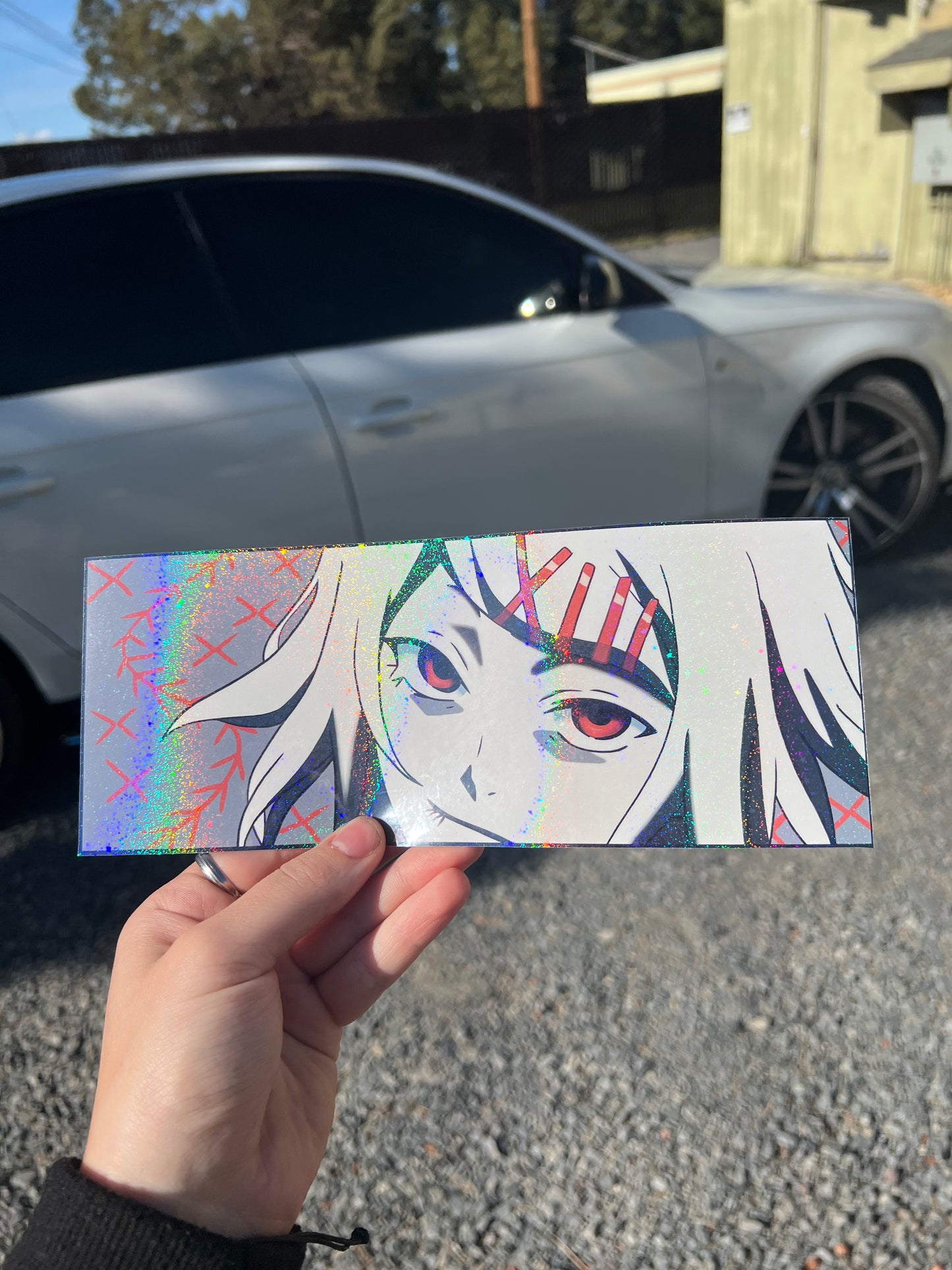 Suzuya Juuzo Slap Sticker Toyko Ghoul, Waterproof, anti-fading, Perfect for cars, laptops, windows and more!