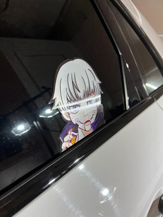 Inumaki Toge Motion Sticker, Waterproof, anti-fading, Perfect for cars, laptops, windows and more! Jujitsu Kaisen