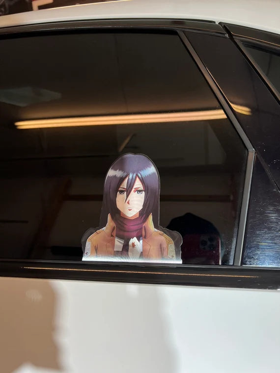 Mikasa Motion Sticker  3D Mikasa Motion Sticker — Ronin Decals