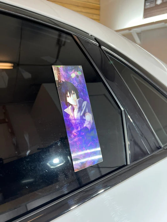 Naruto, Kakashi, and Sasuke Slap Motion Peeker Sticker, Waterproof, anti-fading, Perfect for cars, laptops, windows and more! Naruto