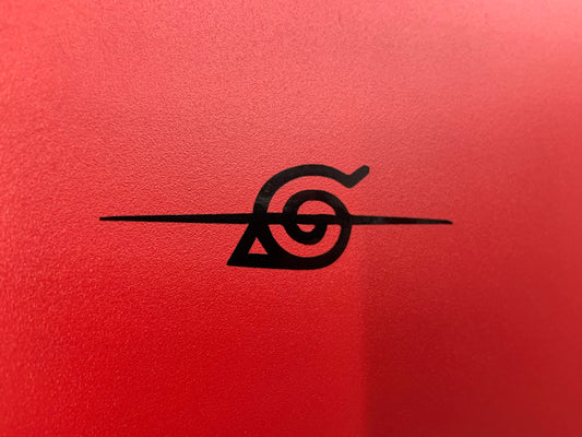 Naruto Itachi Hidden Leaf Headband Vinyl Decal