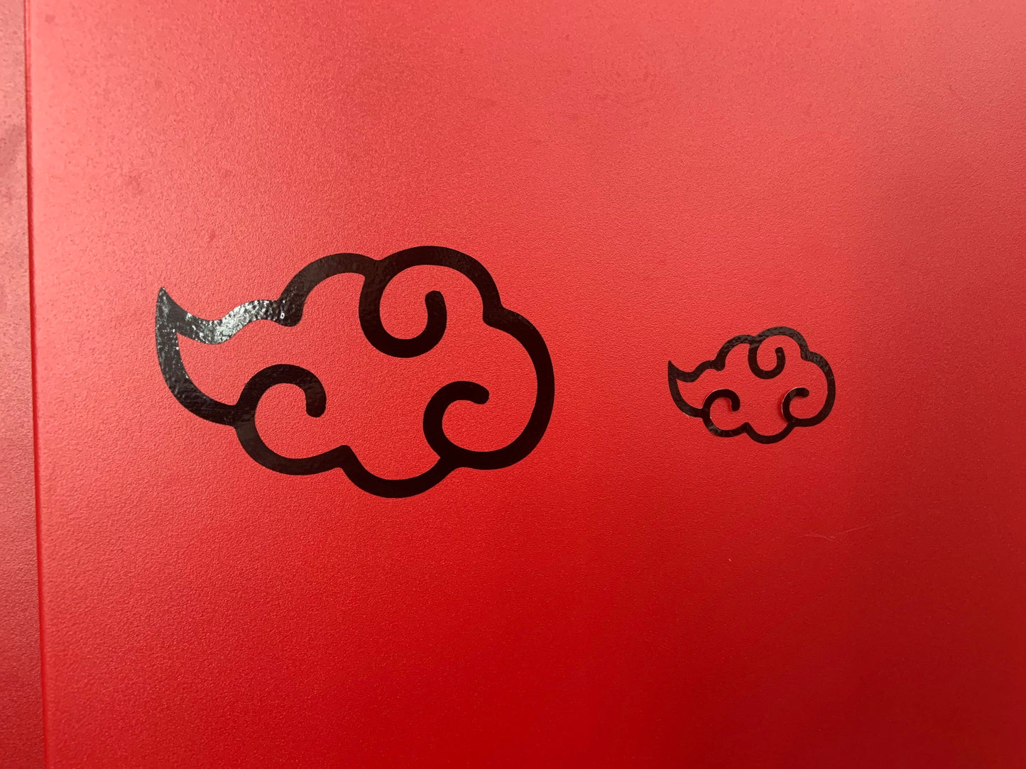 Akatsuki Cloud Decal 6in Waterproof Perfect for cars, mugs, decor, High Quality Premium Sticker