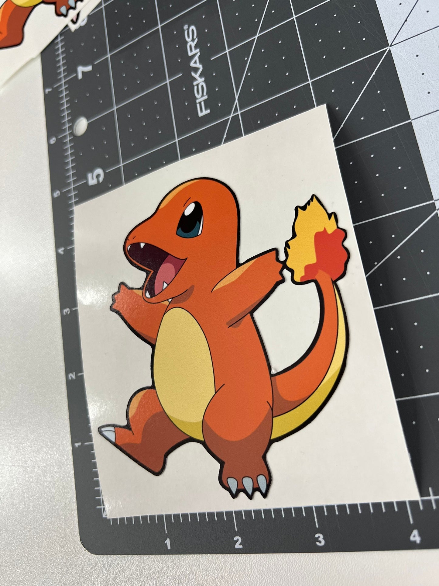 Cute Charmander Sticker, Waterproof, anti-fading, Perfect for cars, laptops, windows and more! Pokémon