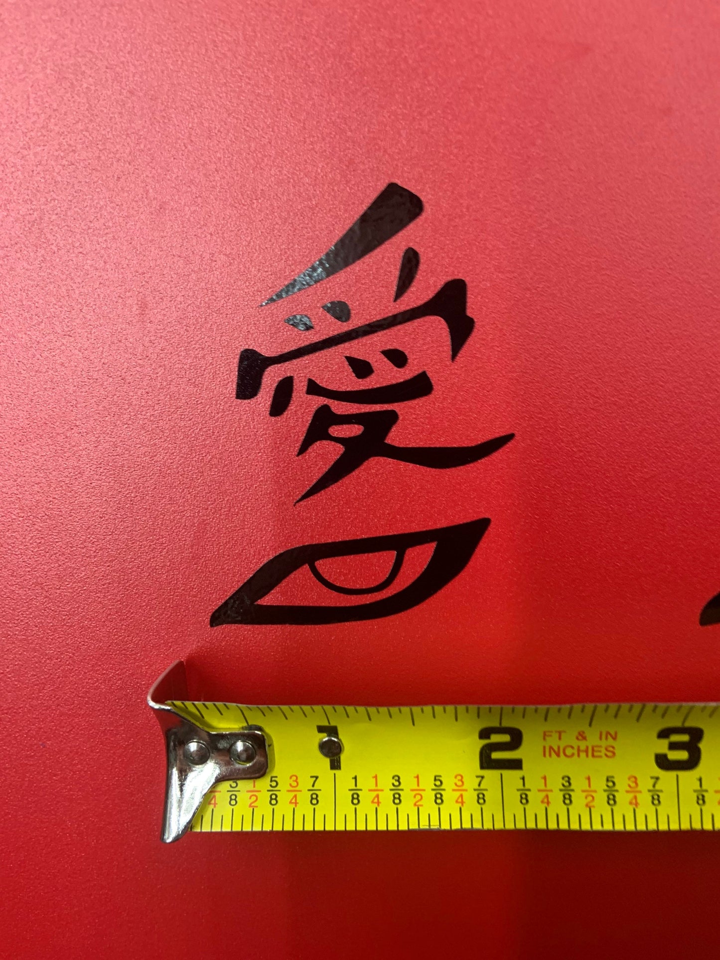 Gaara Symbol Naruto Vinyl Decal 6 in Waterproof Perfect for cars, mugs, decor, High Quality Premium Sticker