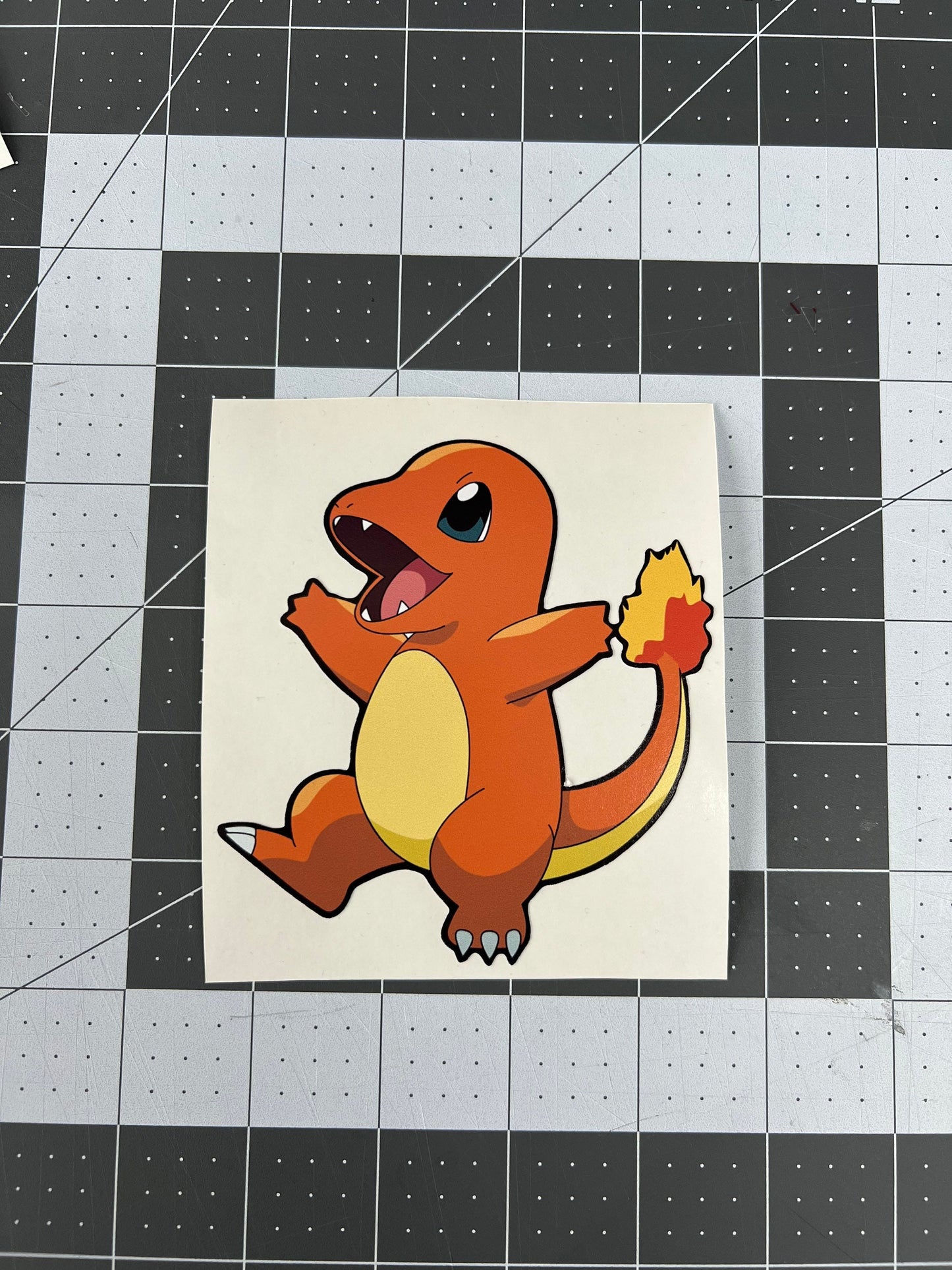 Cute Charmander Sticker, Waterproof, anti-fading, Perfect for cars, laptops, windows and more! Pokémon