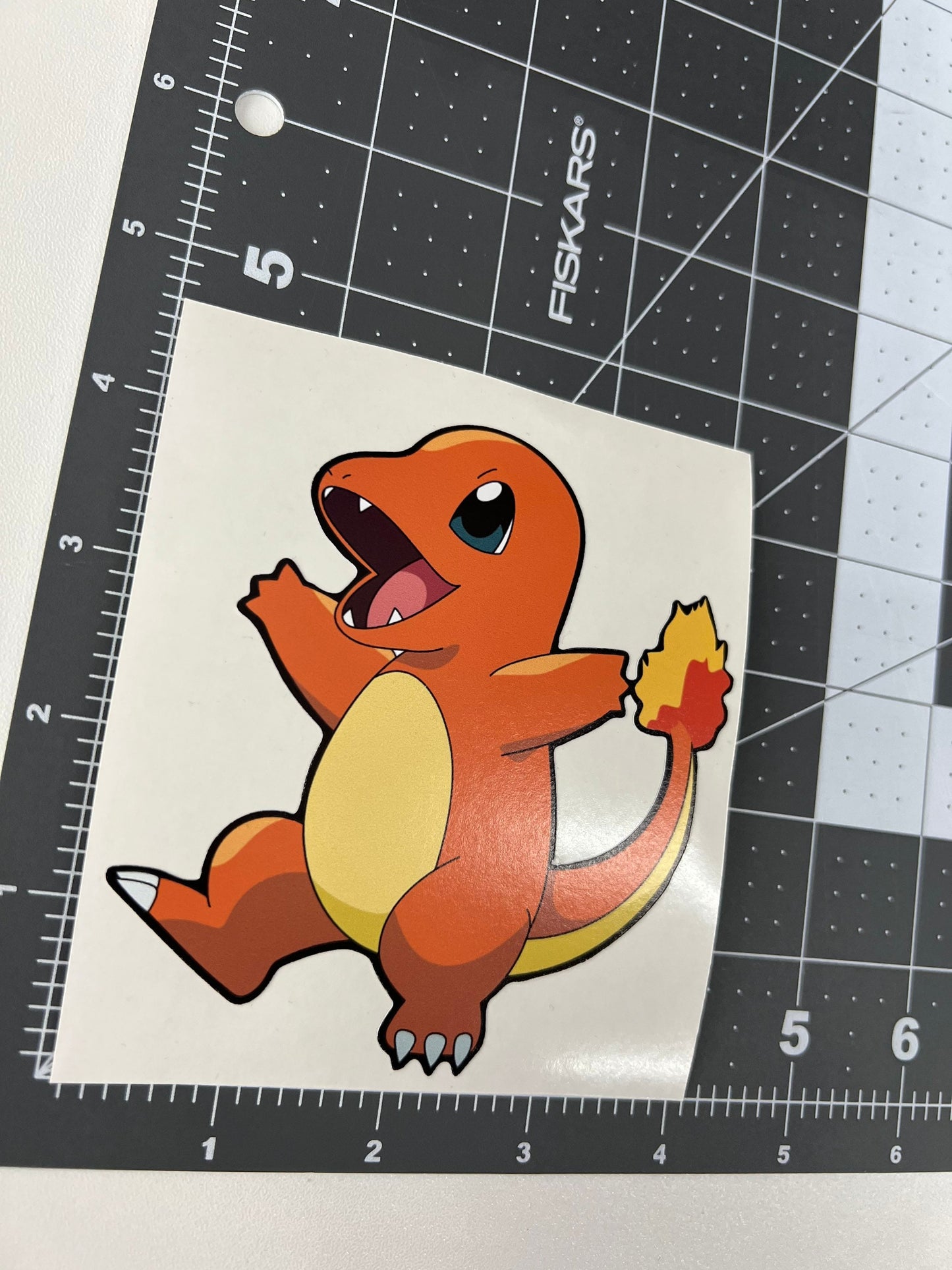 Cute Charmander Sticker, Waterproof, anti-fading, Perfect for cars, laptops, windows and more! Pokémon