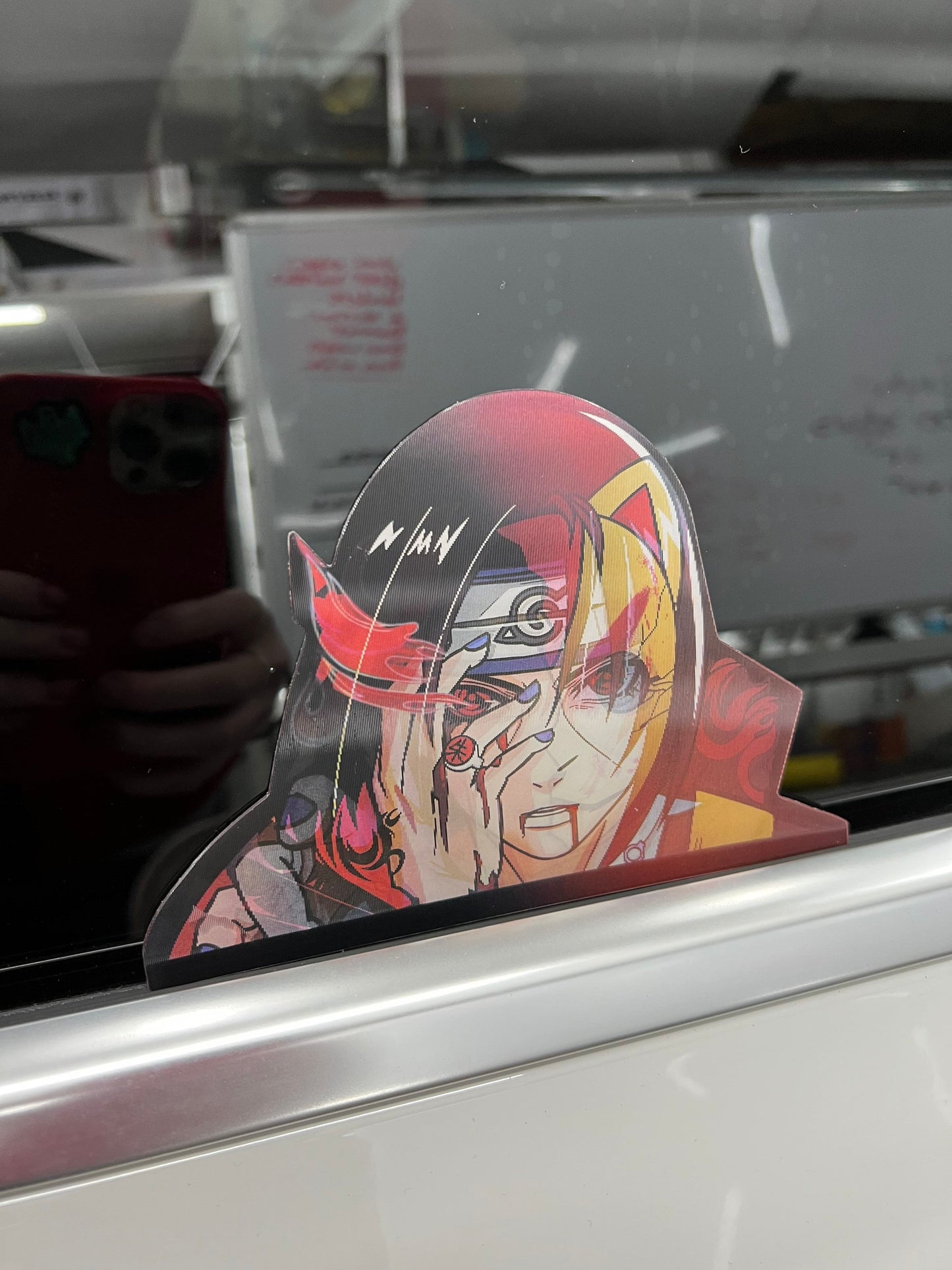 Itachi Uchiha Motion Peeker Sticker, Waterproof, anti-fading, Perfect for cars, laptops, windows and more! Naruto