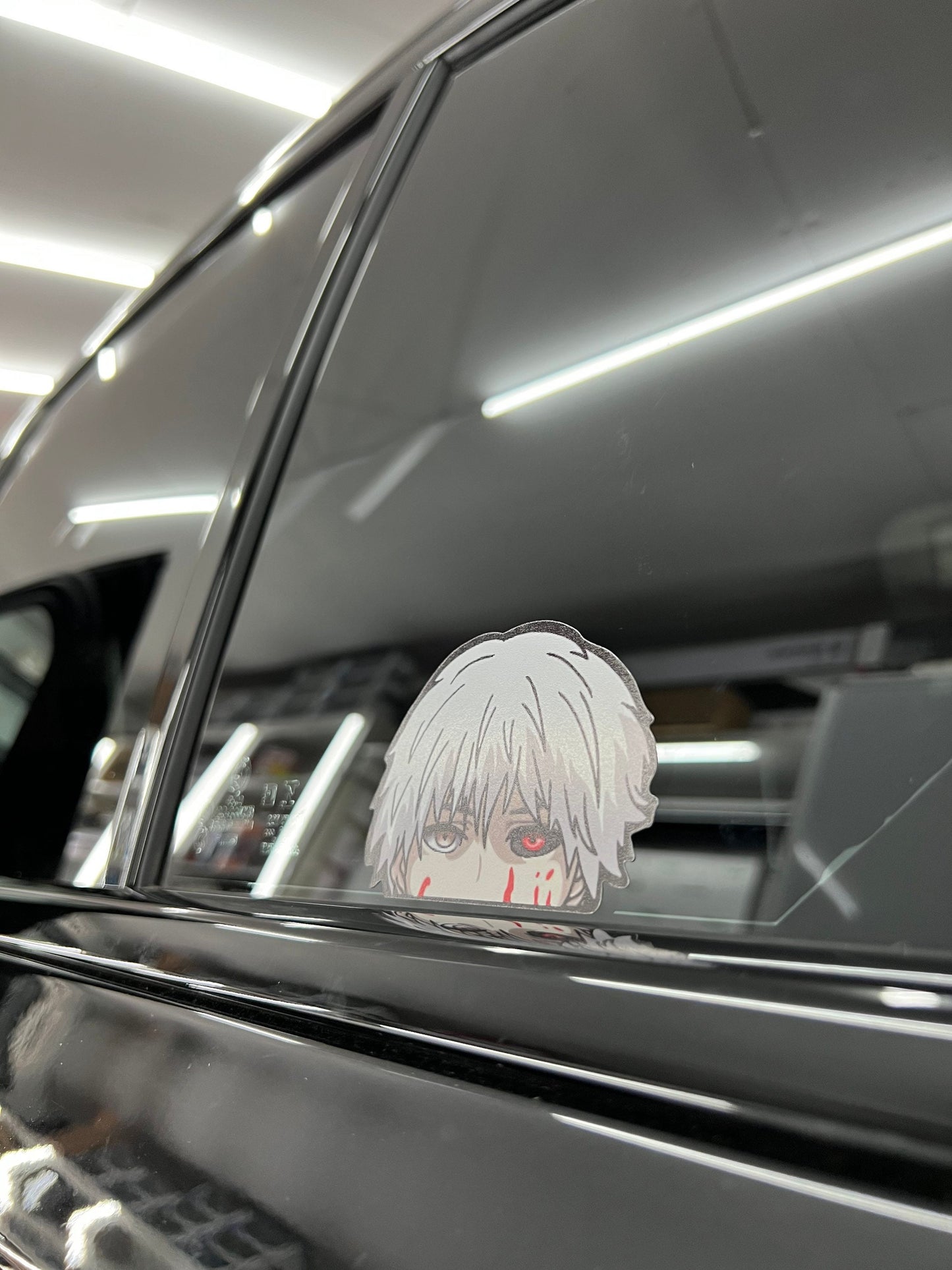 KANEKI Peeker Sticker Tokyo Ghoul, Waterproof Perfect for cars, mugs, decor, High Quality Premium Sticker