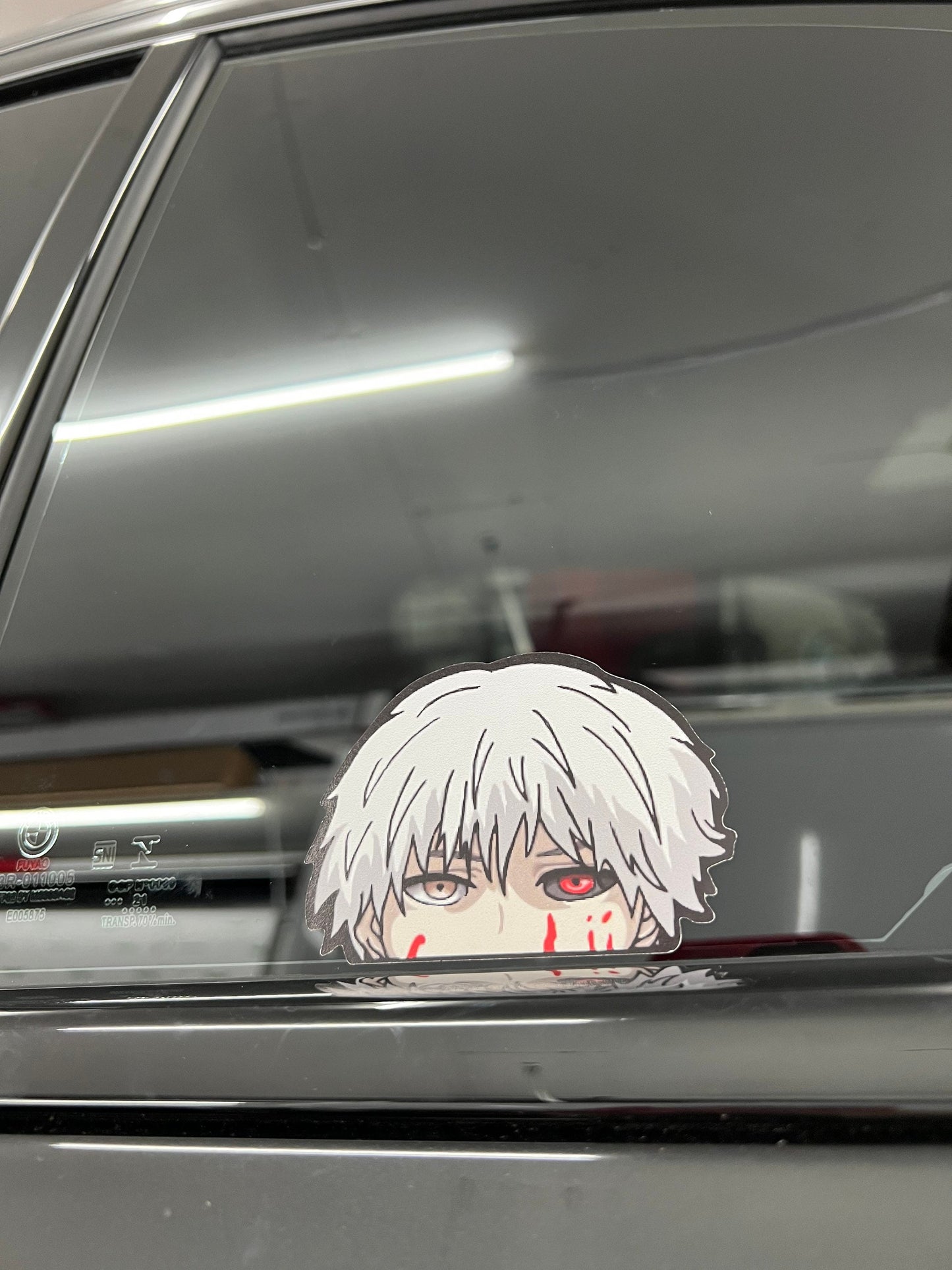 KANEKI Peeker Sticker Tokyo Ghoul, Waterproof Perfect for cars, mugs, decor, High Quality Premium Sticker