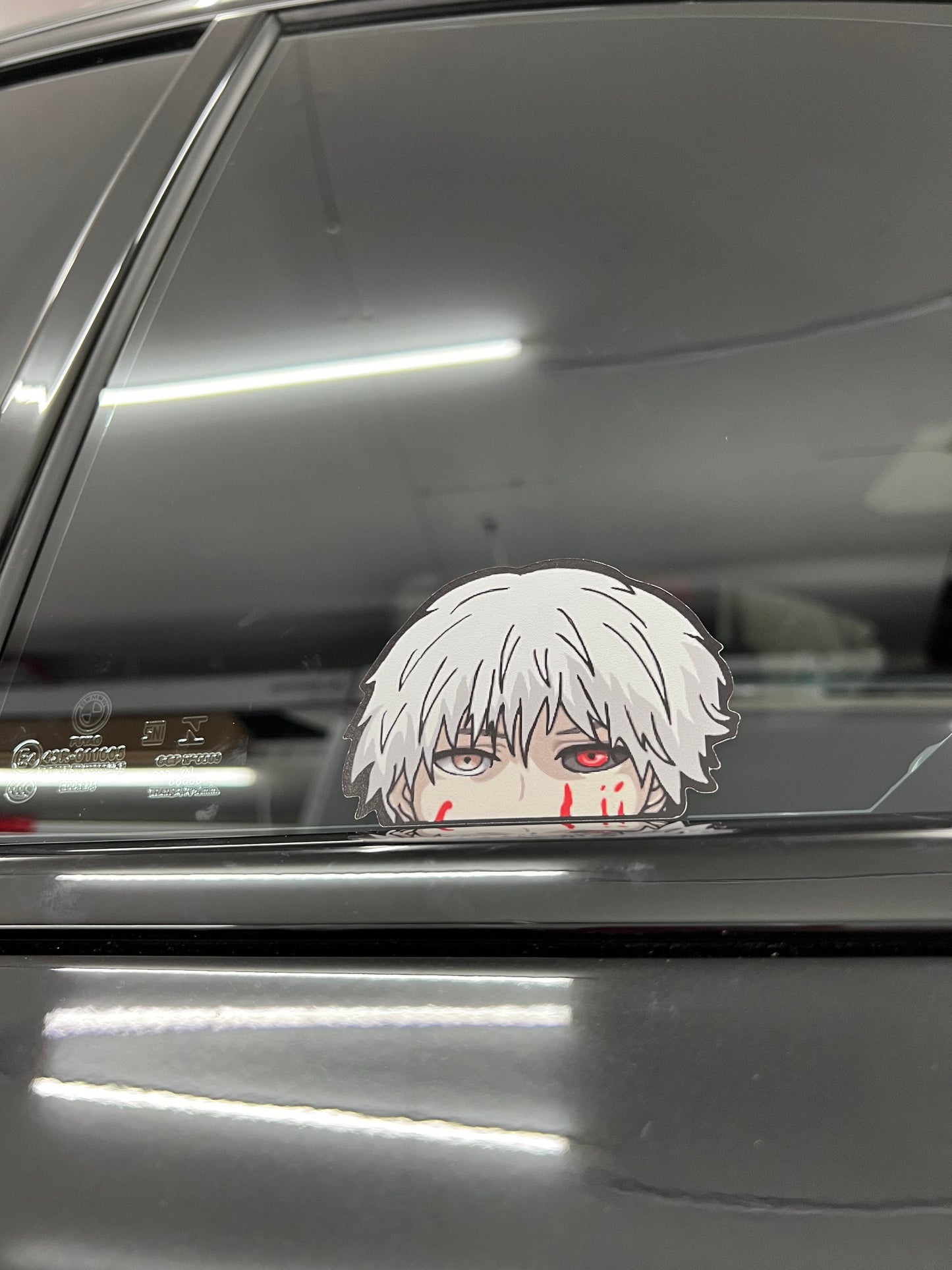 KANEKI Peeker Sticker Tokyo Ghoul, Waterproof Perfect for cars, mugs, decor, High Quality Premium Sticker