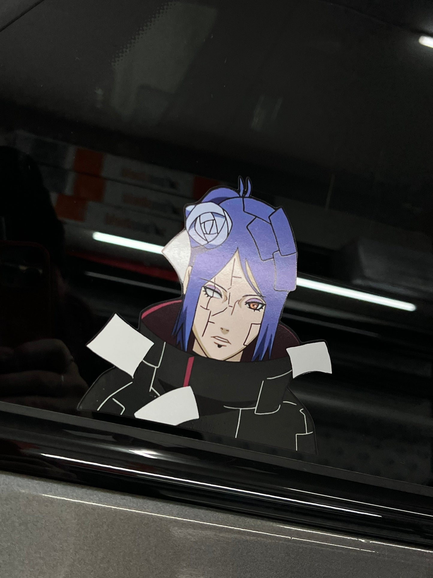 Akatsuki Konan Sticker, Waterproof, anti-fading, Perfect for cars, laptops, windows and more! Naruto Shippuden