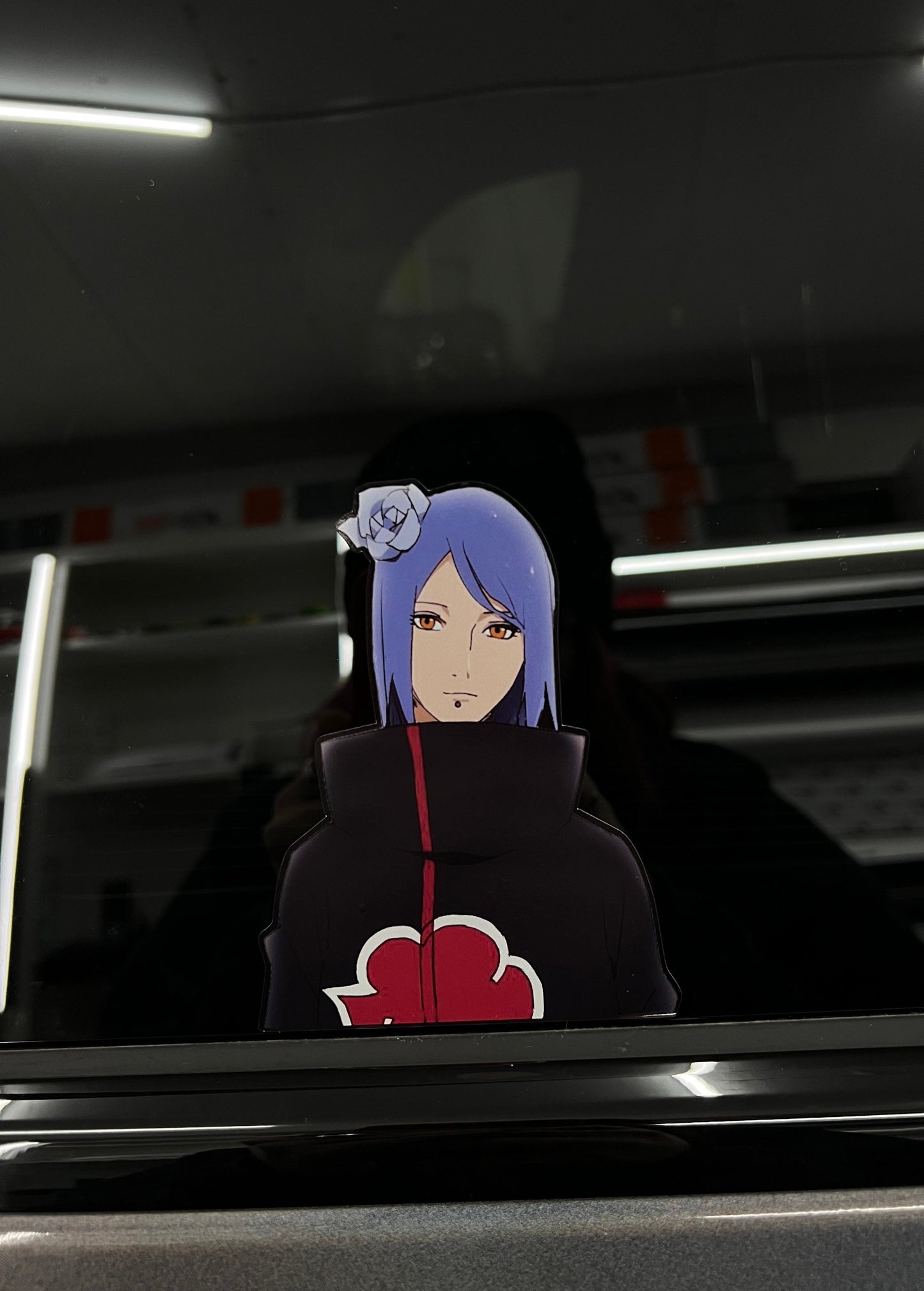 Konan Sticker, Waterproof, anti-fading, Perfect for cars, laptops, windows and more! Naruto Shippuden