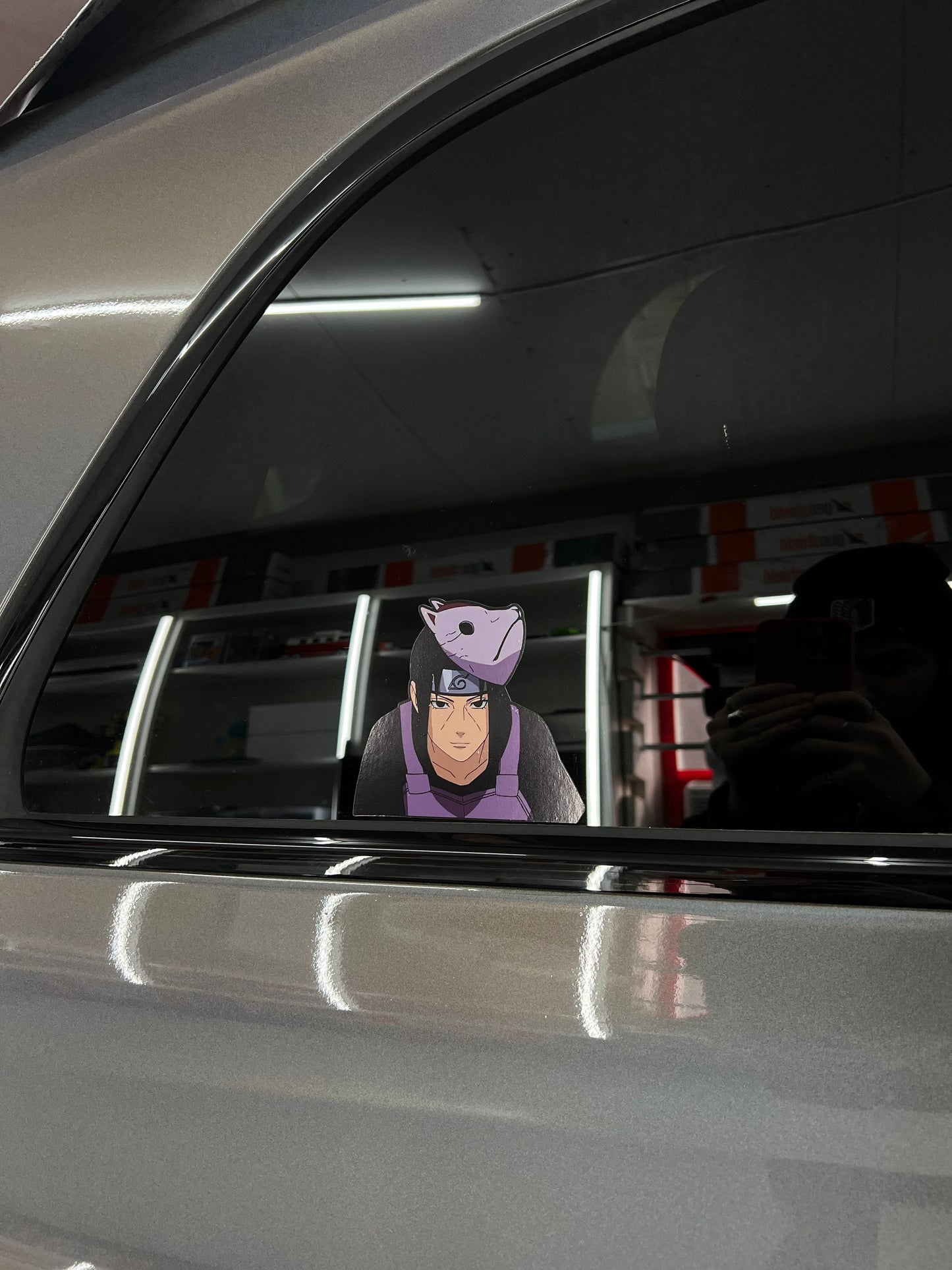 Itachi Anbu Mask Sticker, Waterproof, anti-fading, Perfect for cars, laptops, windows and more! Naruto Shippuden