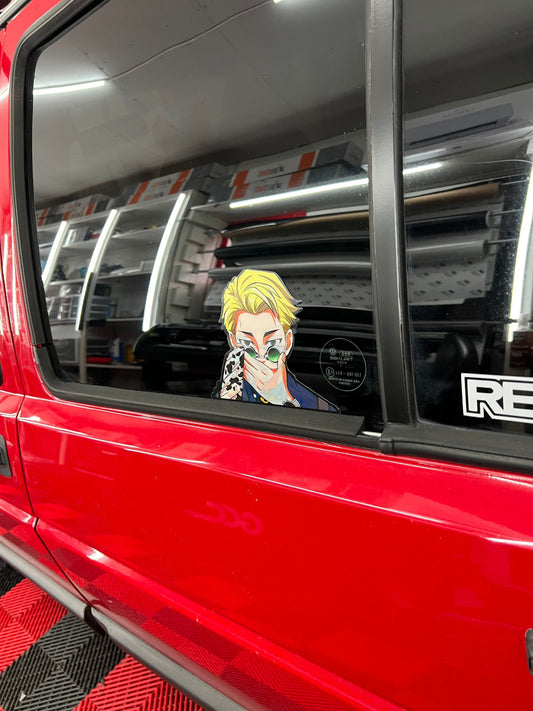 Nanami Motion Sticker, Waterproof, anti-fading, Perfect for cars, laptops, windows and more! Jujitsu Kaisen