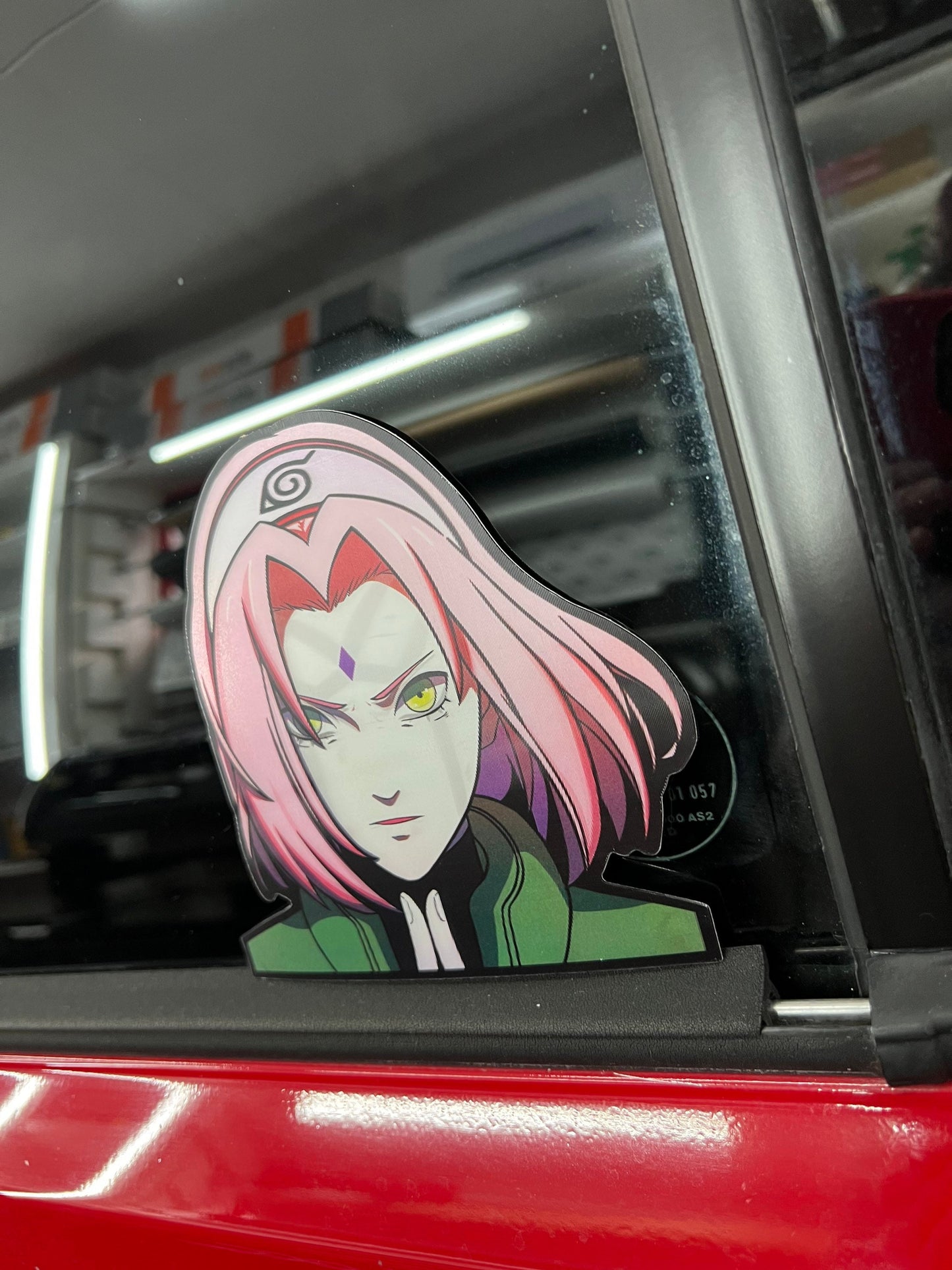 Sakura Motion Sticker, Waterproof, anti-fading, Perfect for cars, laptops, windows and more! Naruto Shippuden