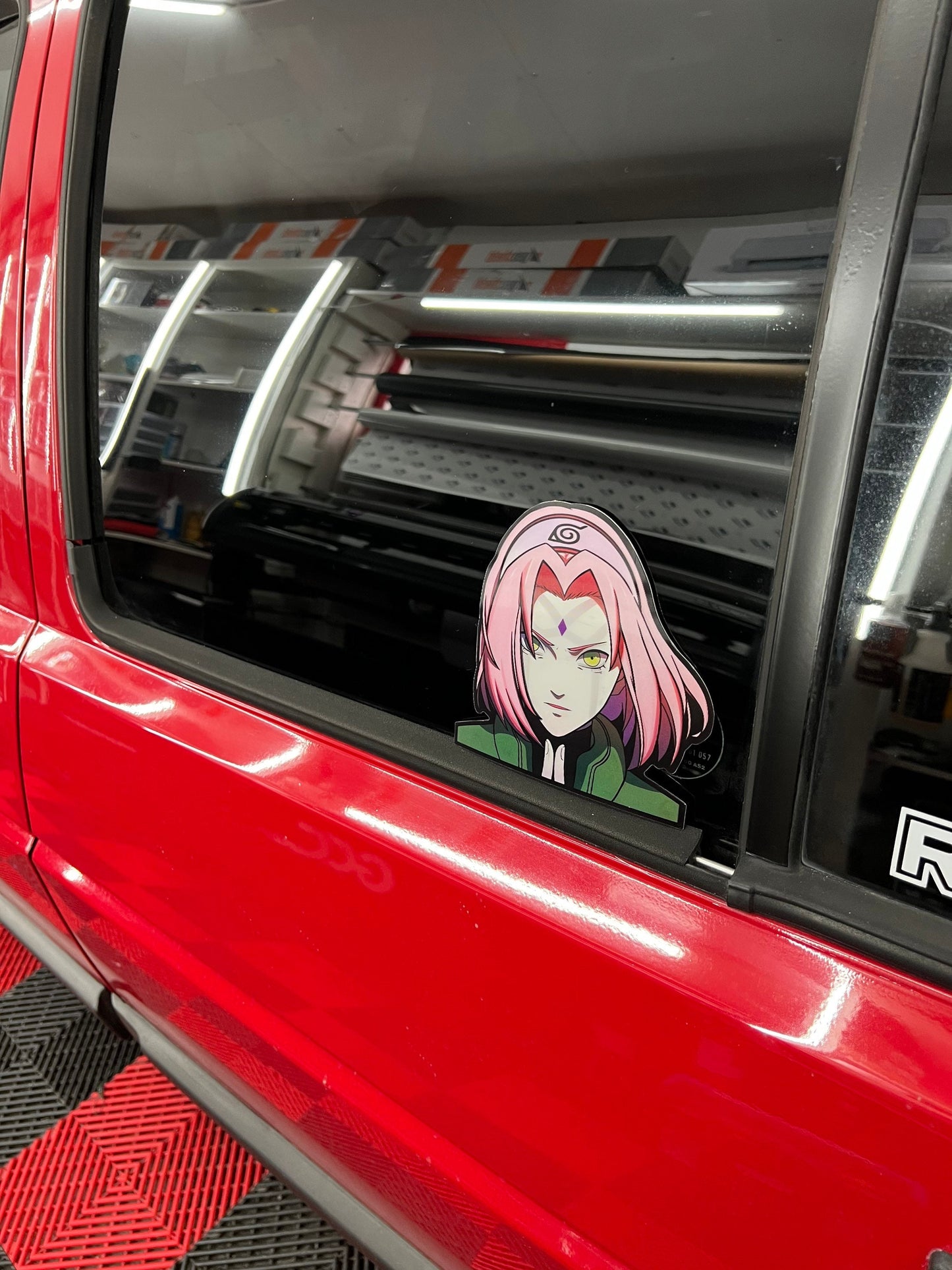 Sakura Motion Sticker, Waterproof, anti-fading, Perfect for cars, laptops, windows and more! Naruto Shippuden