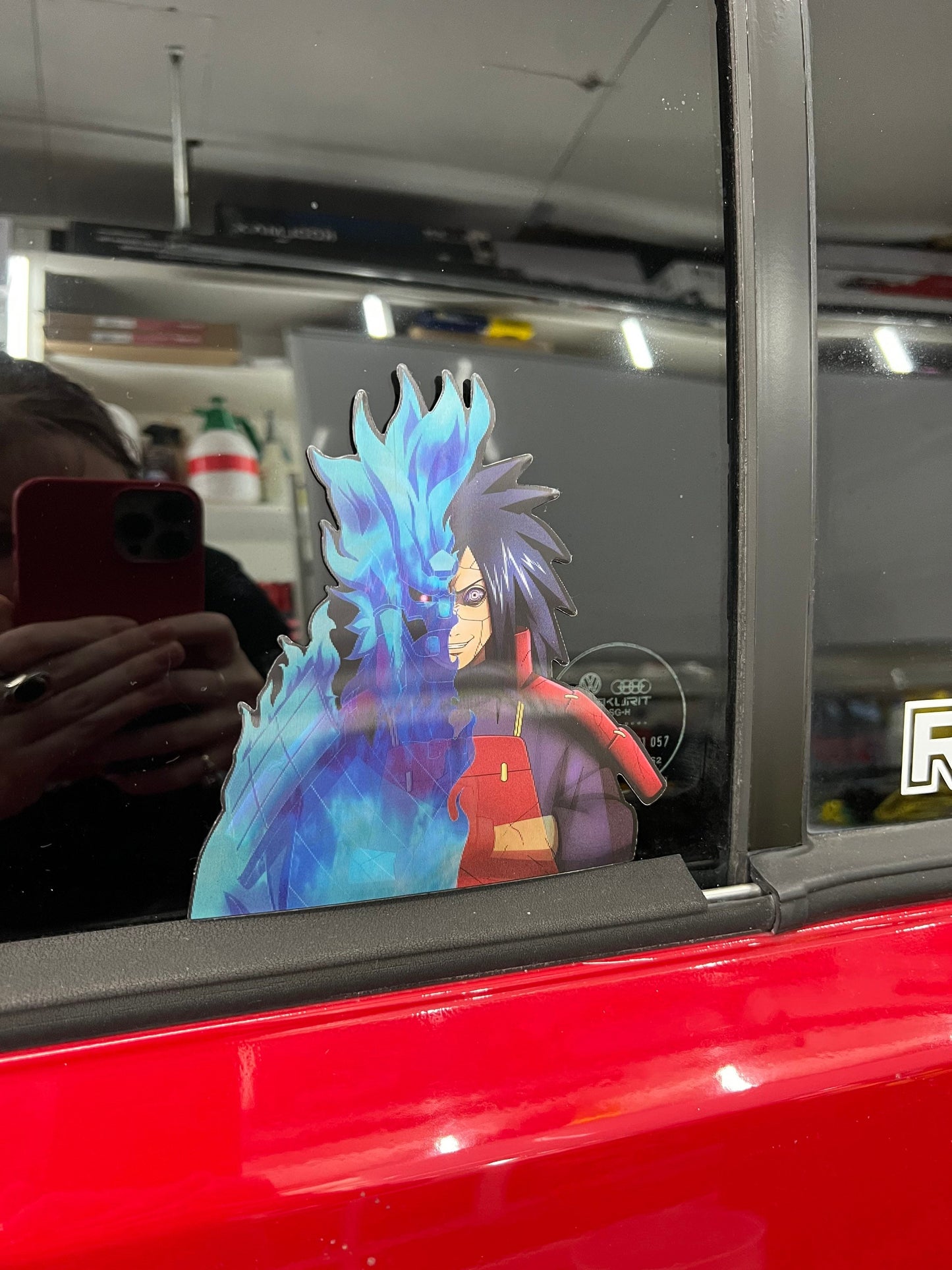 Uchiha Madara Motion Sticker, Waterproof, anti-fading, Perfect for cars, laptops, windows and more! Naruto Shippuden