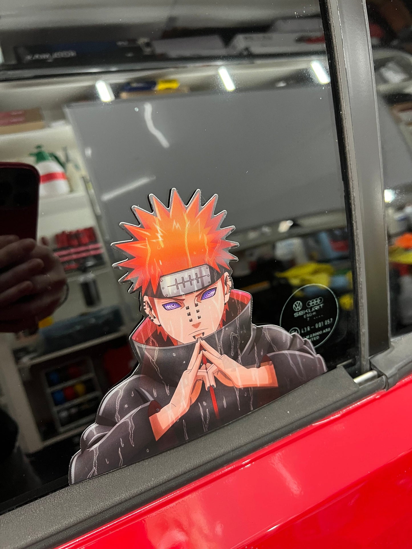 Pain Akatsuki Motion Sticker, Waterproof, anti-fading, Perfect for cars, laptops, windows and more! Naruto