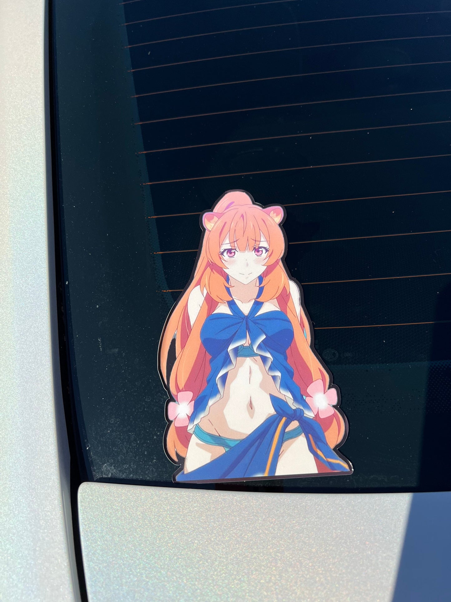 Raphtalia Sticker, Waterproof, anti-fading, Perfect for cars, laptops, windows and more! The Rising Of The Shield Hero