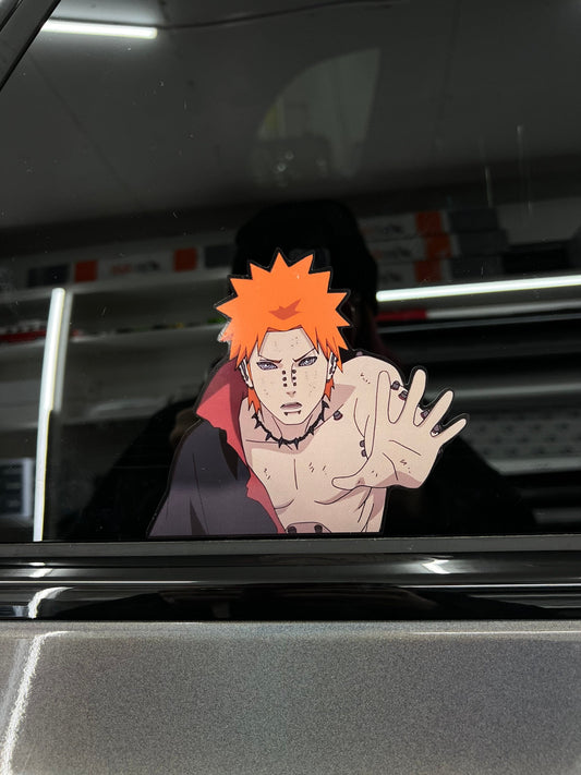 Pain Sticker, Waterproof, anti-fading, Perfect for cars, laptops, windows and more! Naruto Shippuden