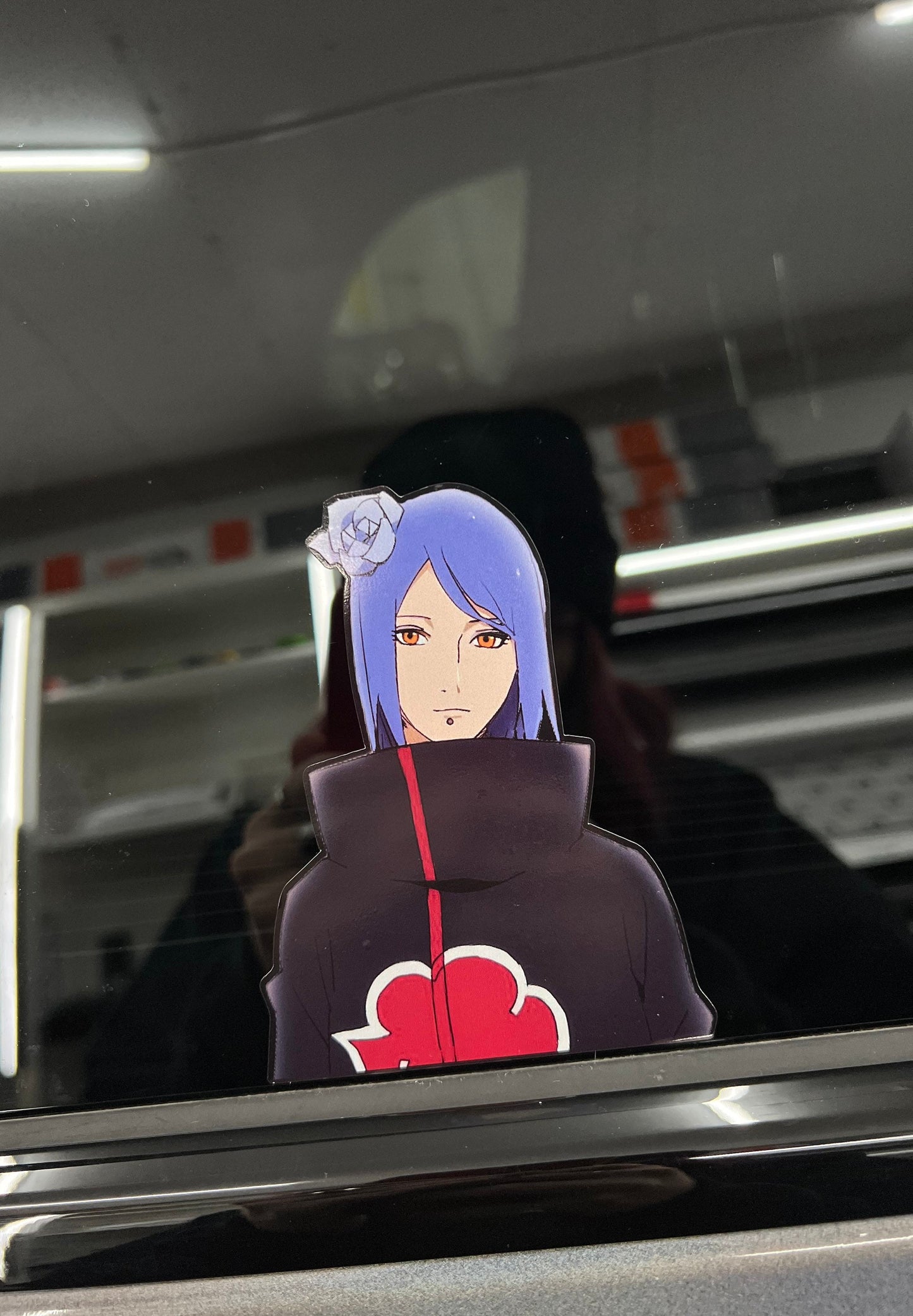 Konan Sticker, Waterproof, anti-fading, Perfect for cars, laptops, windows and more! Naruto Shippuden