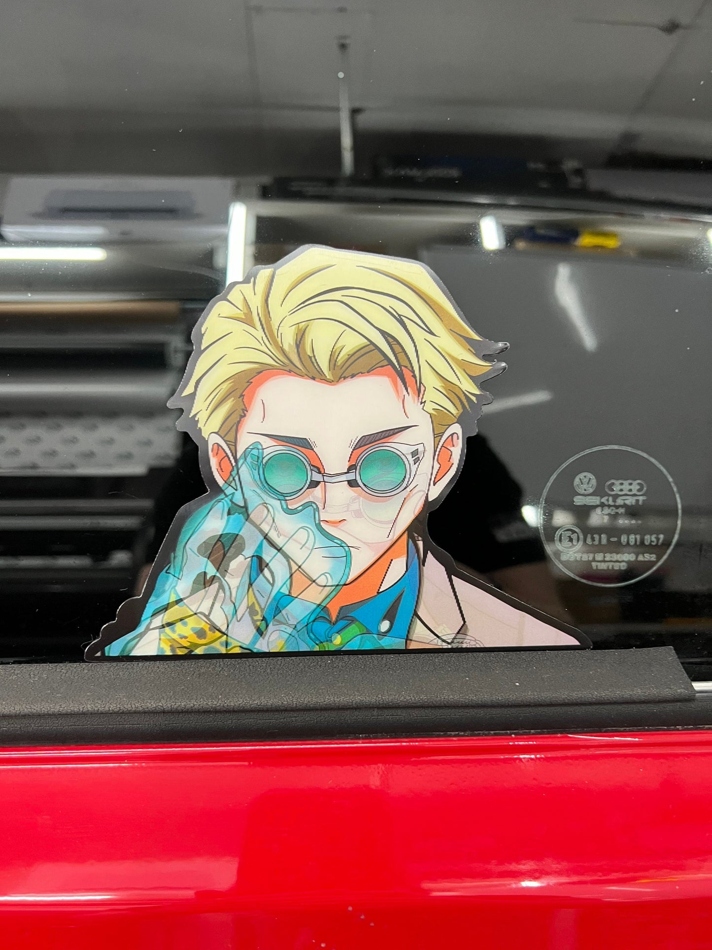 Nanami Motion Sticker, Waterproof, anti-fading, Perfect for cars, laptops, windows and more! Jujitsu Kaisen