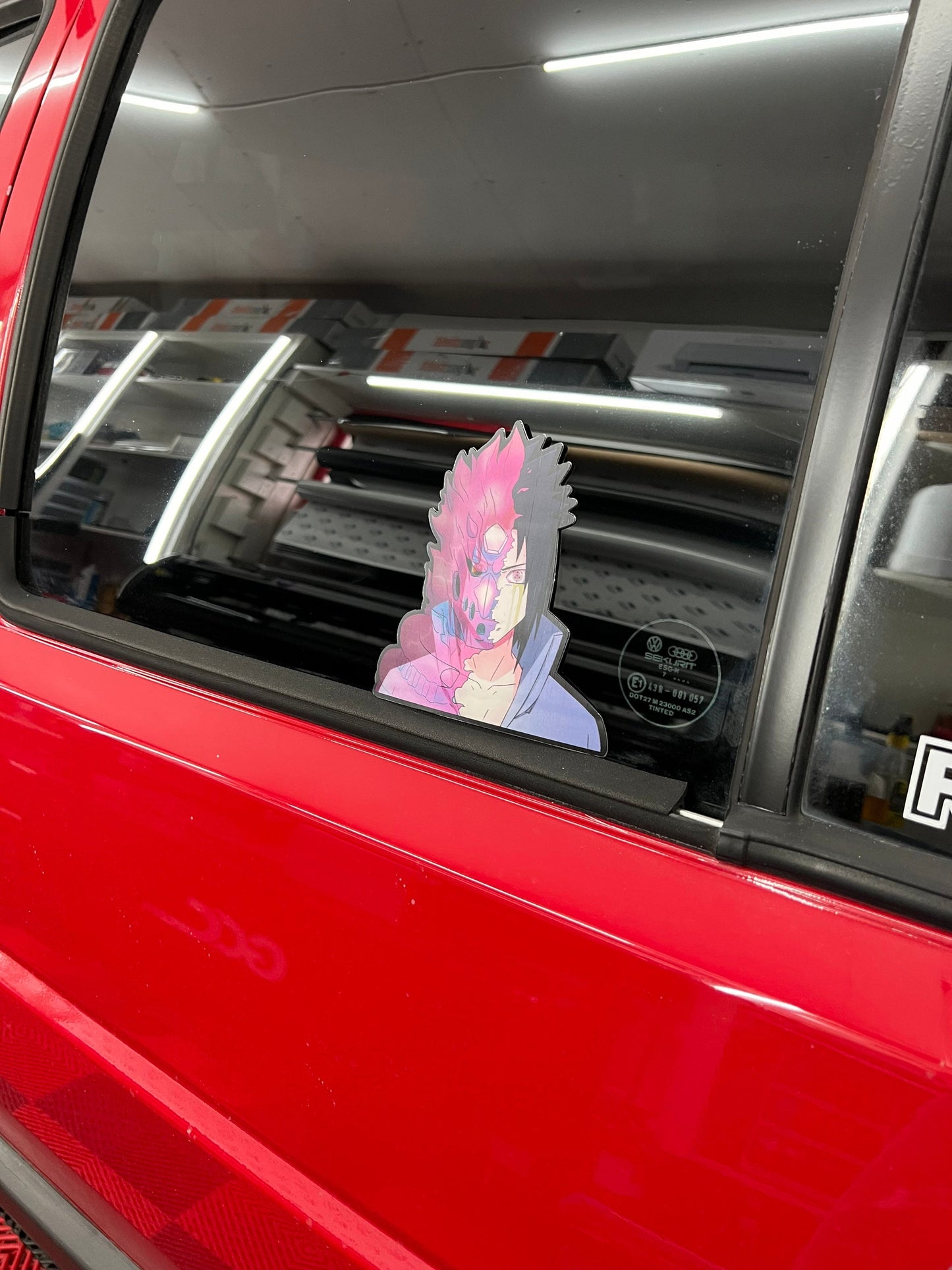 Uchiha Sasuke Motion Sticker, Waterproof, anti-fading, Perfect for cars, laptops, windows and more! Naruto Shippuden